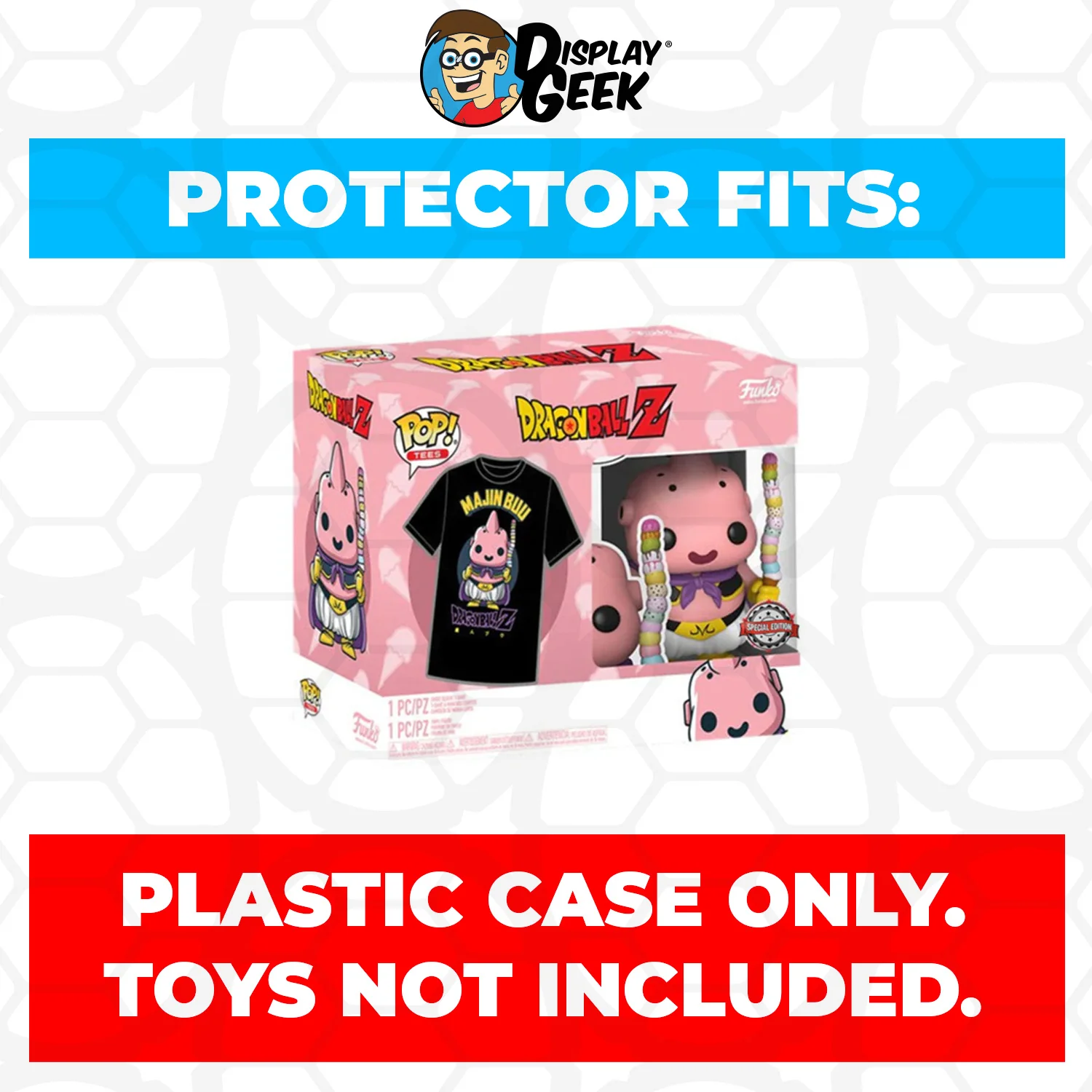 Pop Protector for Pop & Tee Majin Buu with Ice Cream #973 Funko Box - Image 2