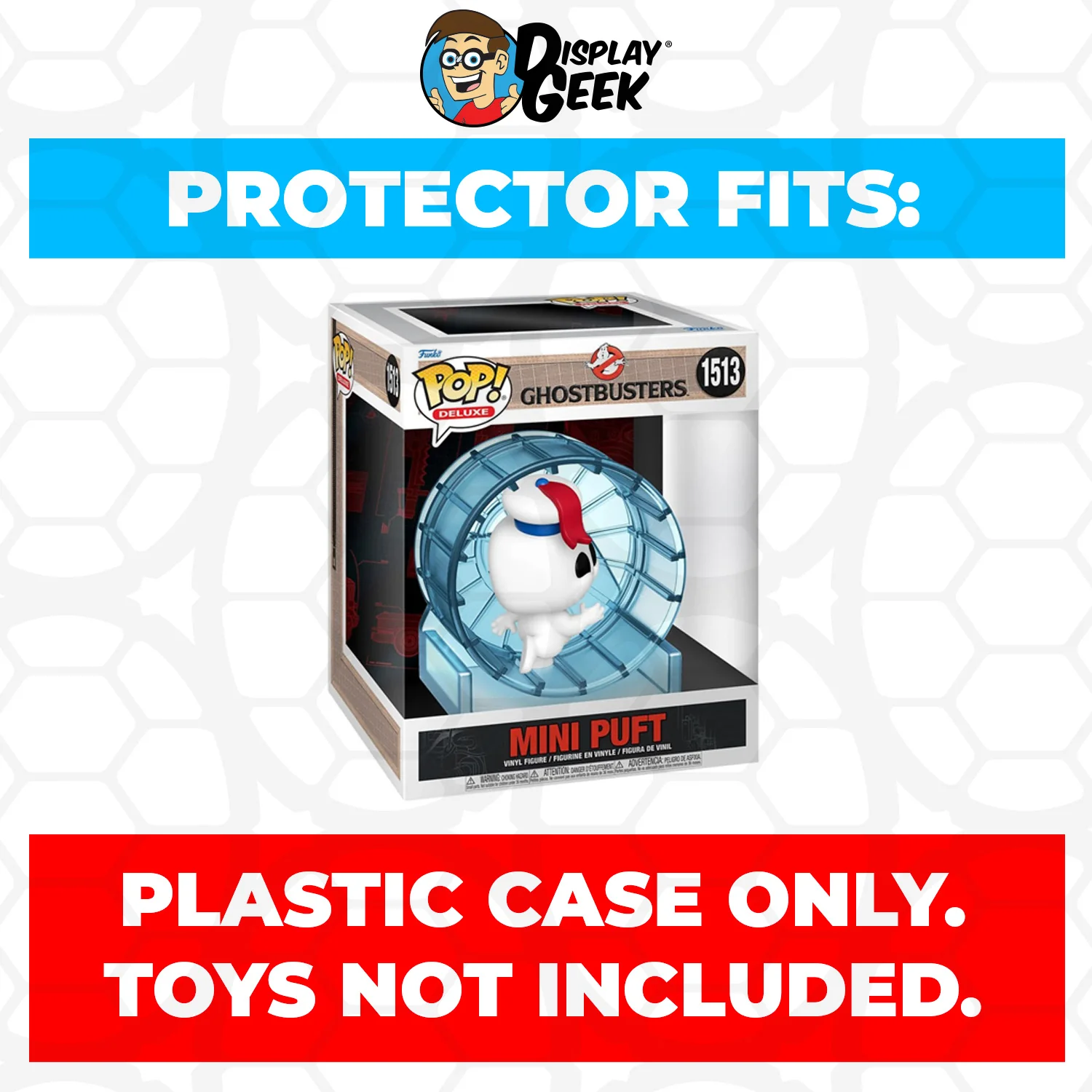 Pop Protector for Ghostbusters Frozen Empire Mini Puft #1513 Funko Pop Deluxe - Image 2