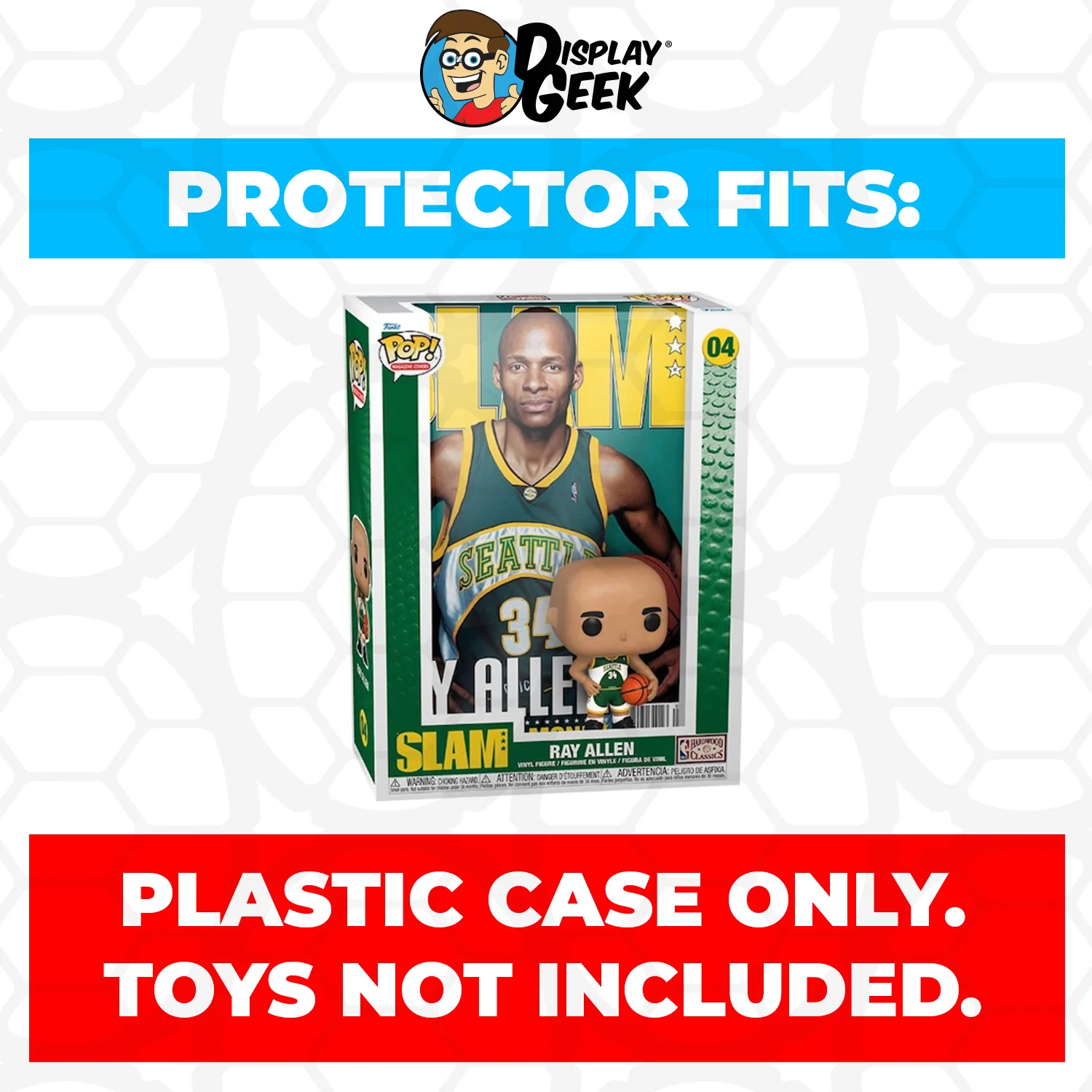 Pop Protector for Ray Allen #04 Funko Pop Magazine Covers - Image 2