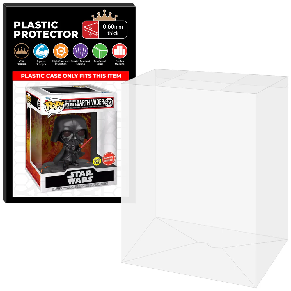 Pop Protector for Red Saber Series Volume 1 Savage Opress #521 Funko Pop Deluxe - Image 10