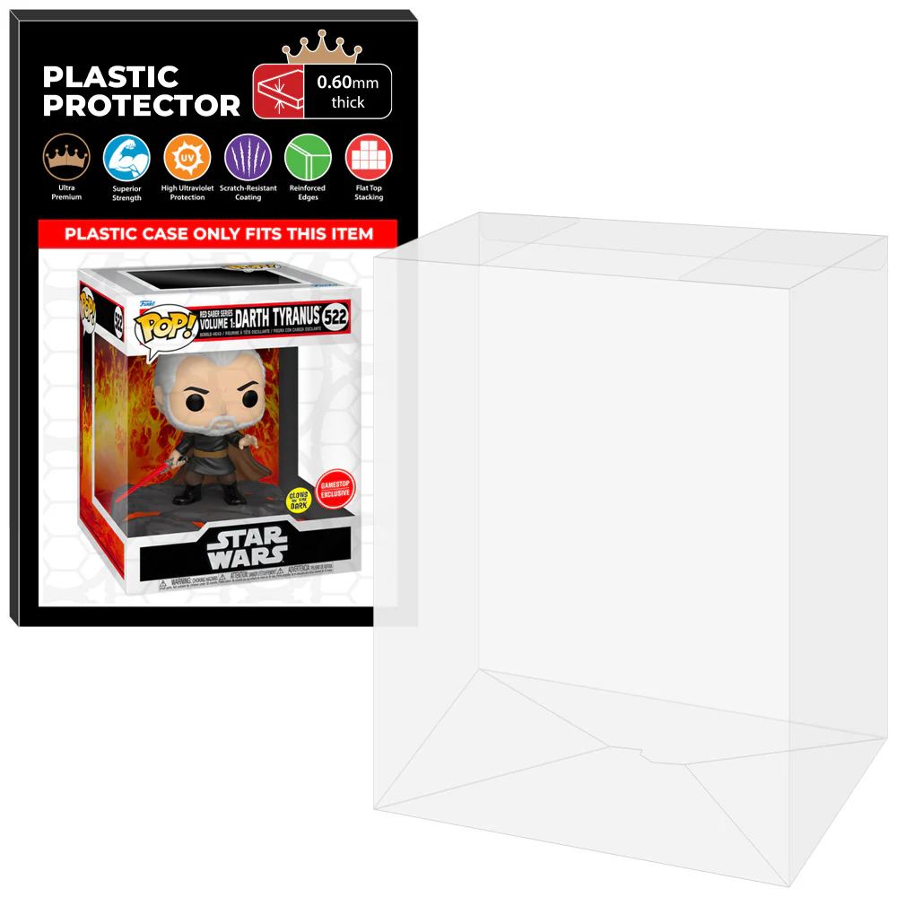 Pop Protector for Red Saber Series Volume 1 Savage Opress #521 Funko Pop Deluxe - Image 9