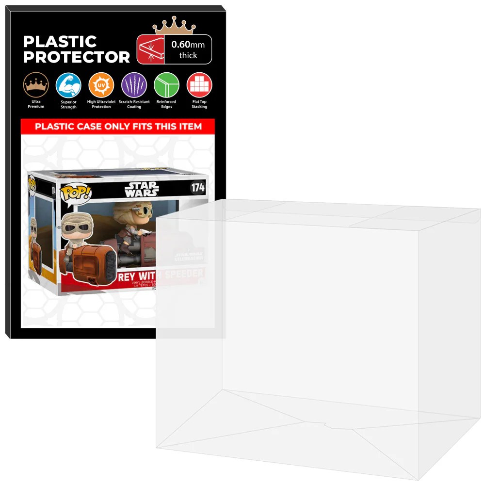 Pop Protector for Rey with Speeder #174 Funko Pop Rides - Image 7