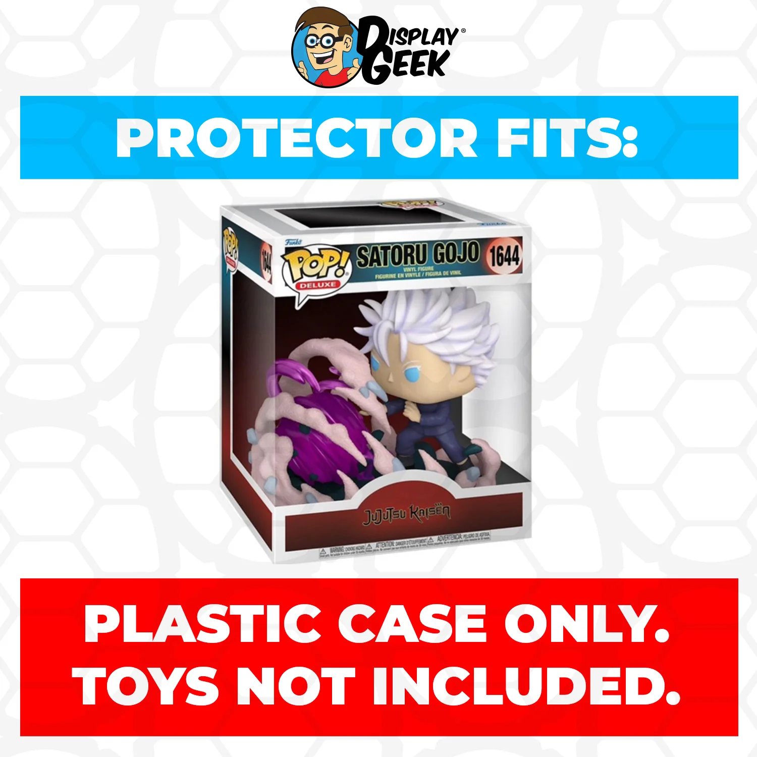 Pop Protector for Satoru Gojo #1644 Funko Pop Deluxe - Image 2