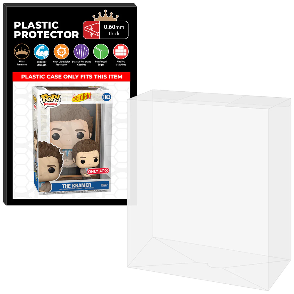 Pop Protector for Seinfeld The Kramer on Black Velvet #1102 Funko Pop Covers - Image 8