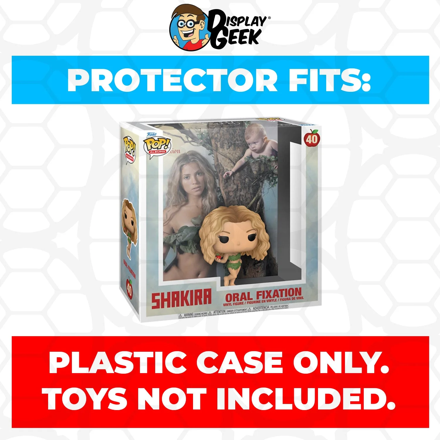 Pop Protector for Shakira Fijacion Oral #66 Funko Pop Albums - Image 3