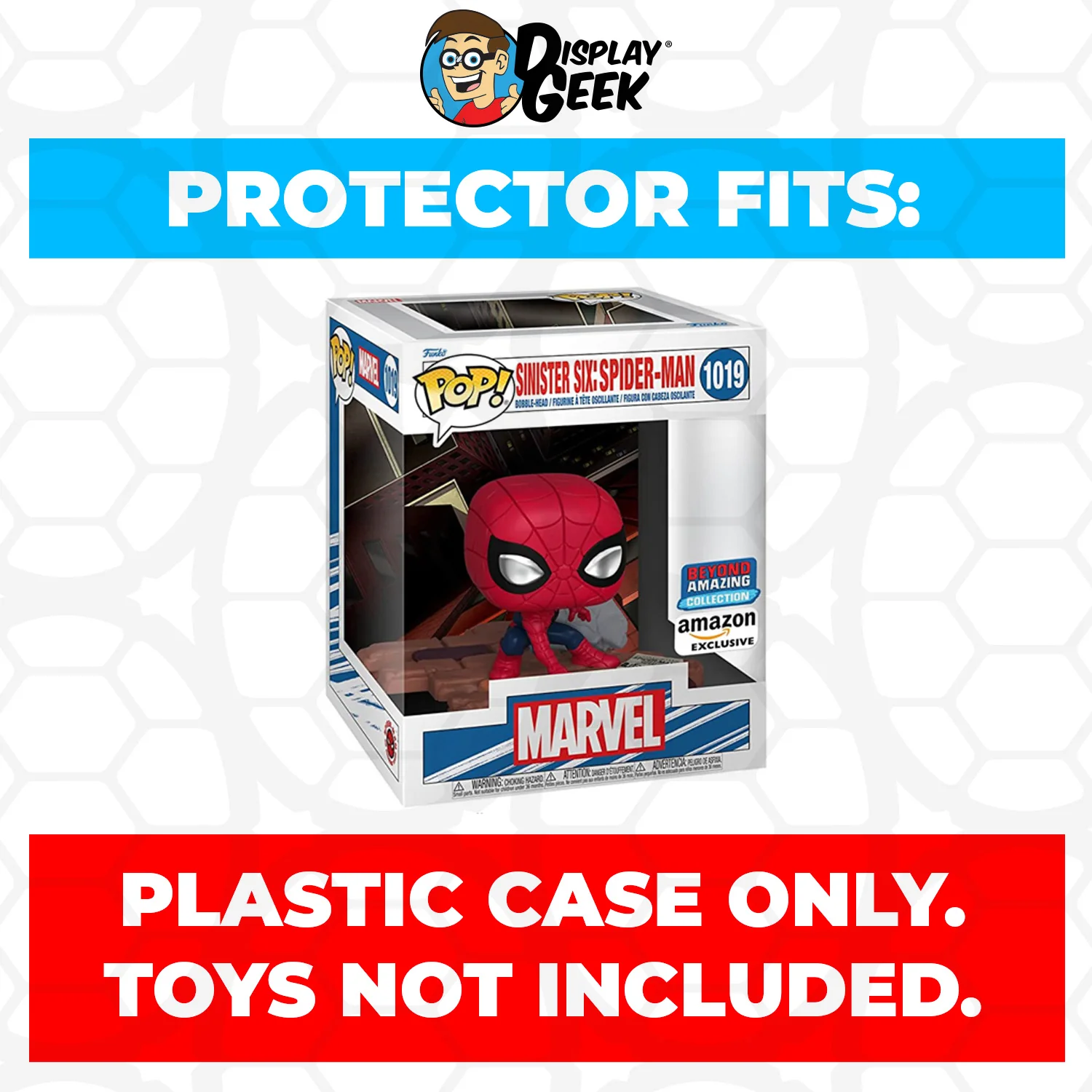 Pop Protector for Sinister Six Spider-Man #1019 Funko Pop Deluxe - Image 2