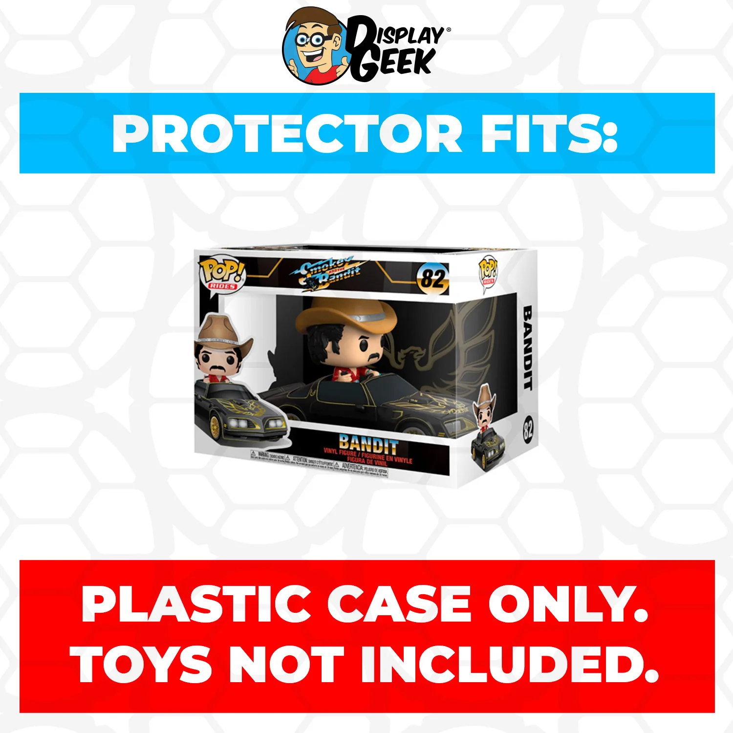 Pop Protector for Smokey and the Bandit #82 Funko Pop Rides - Image 2