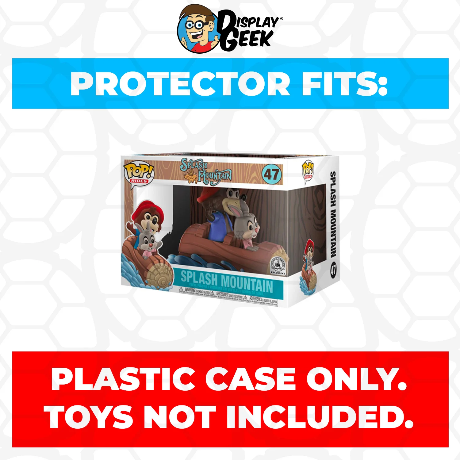 Pop Protector for Splash Mountain Log Flume #47 Funko Pop Rides - Image 2