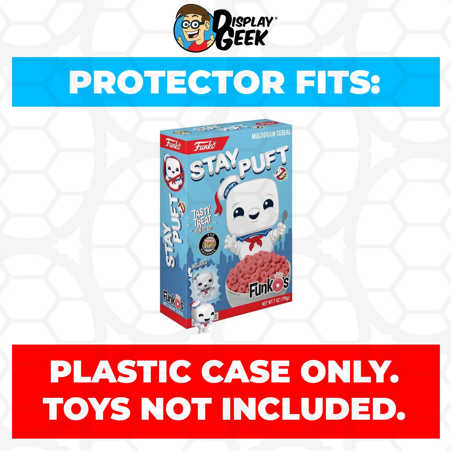 Pop Protector for Stay Puft Marshmallow Man FunkO's Cereal Box - Image 2