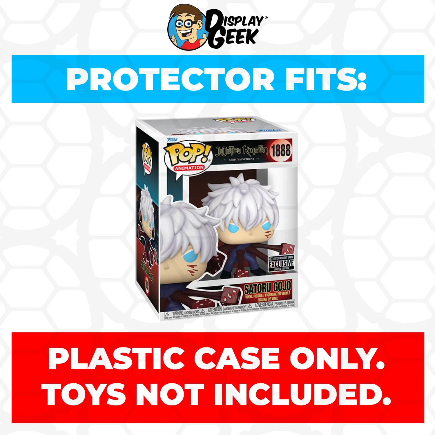 Pop Protector for Satoru Gojo Trapped #1888 Funko Pop Premium - Image 2