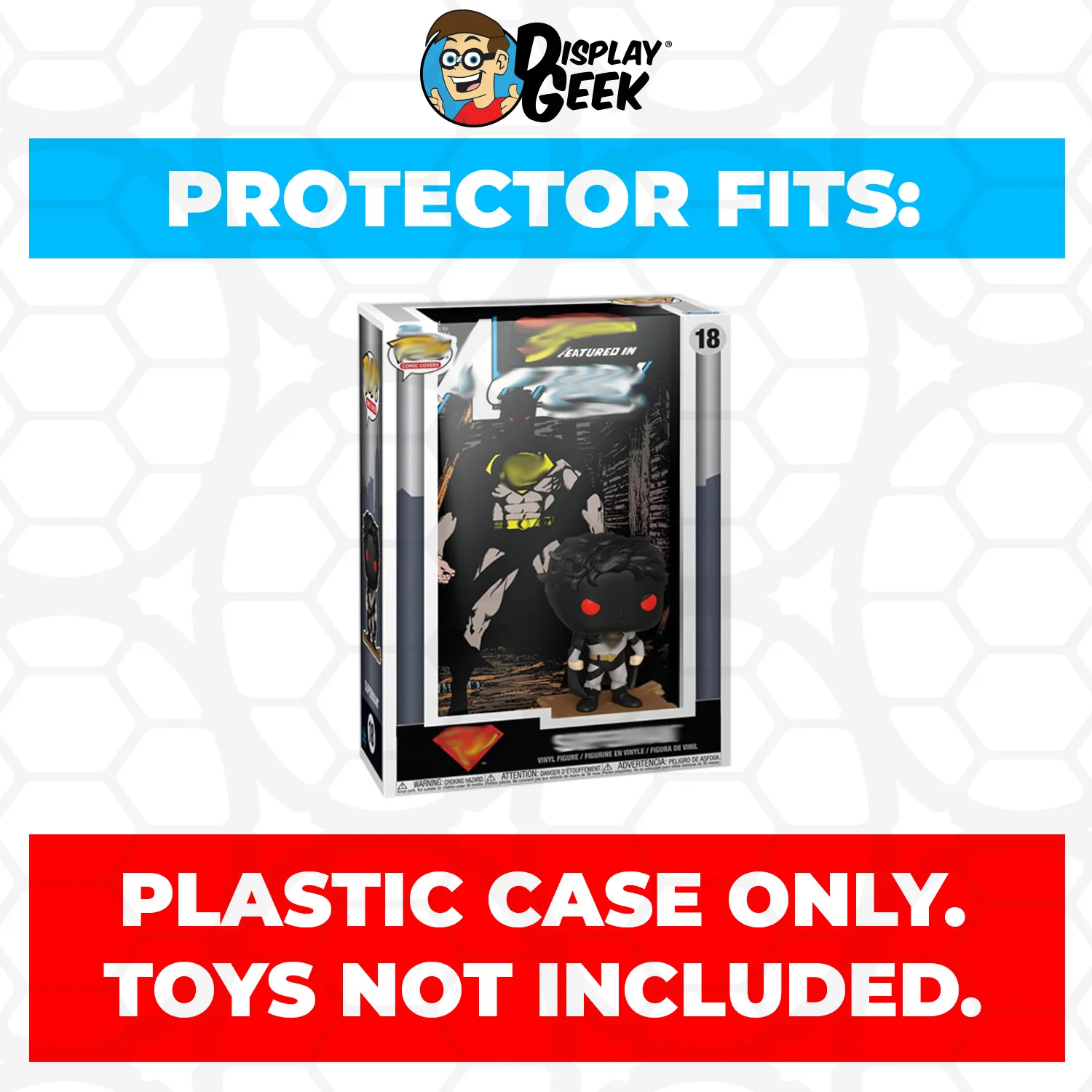 Pop Protector for Superman Action Comics Shadowed #18 Funko Pop Comic Covers - Image 2