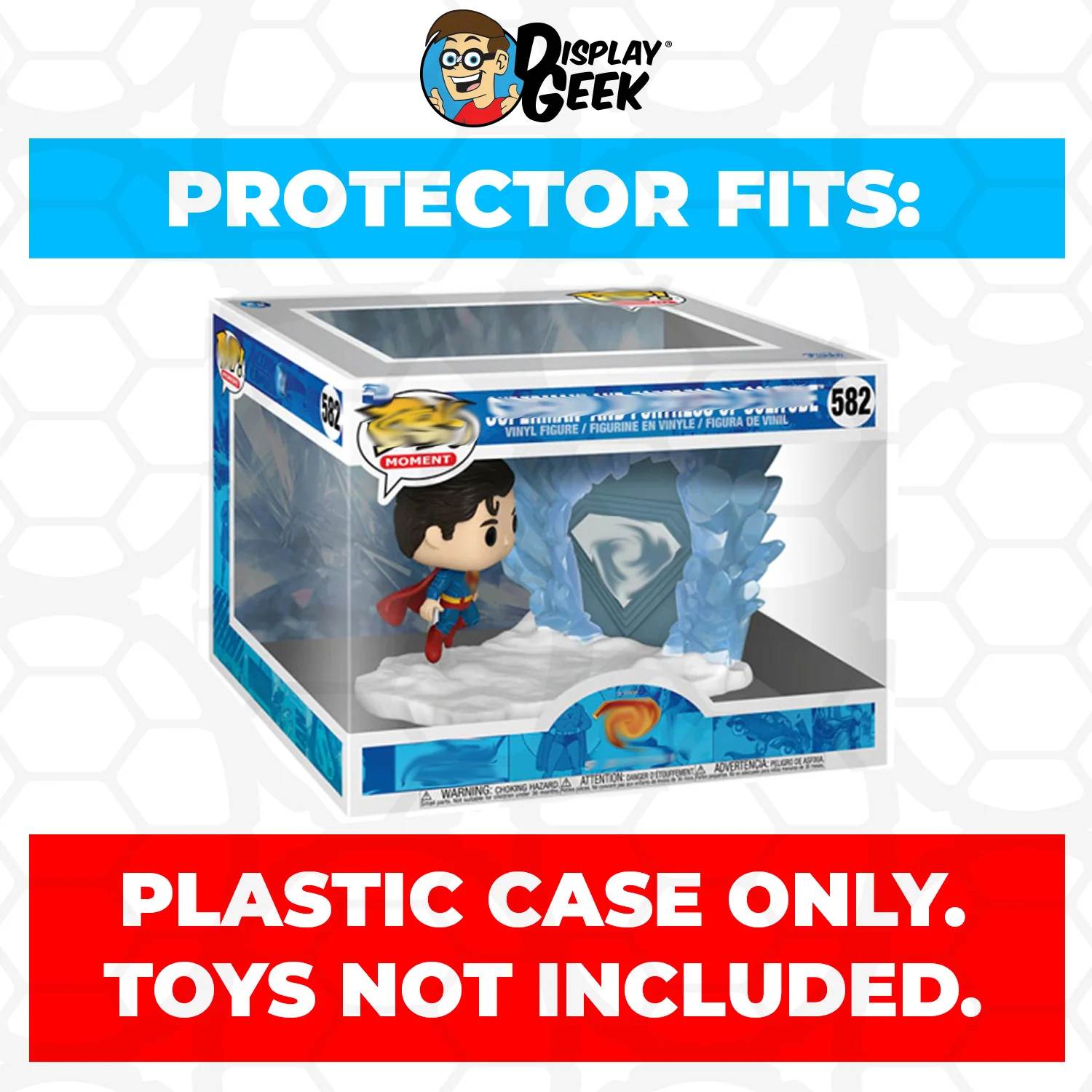Pop Protector for Superman and Fortress of Solitude 2025 #582 Funko Pop Moment - Image 2