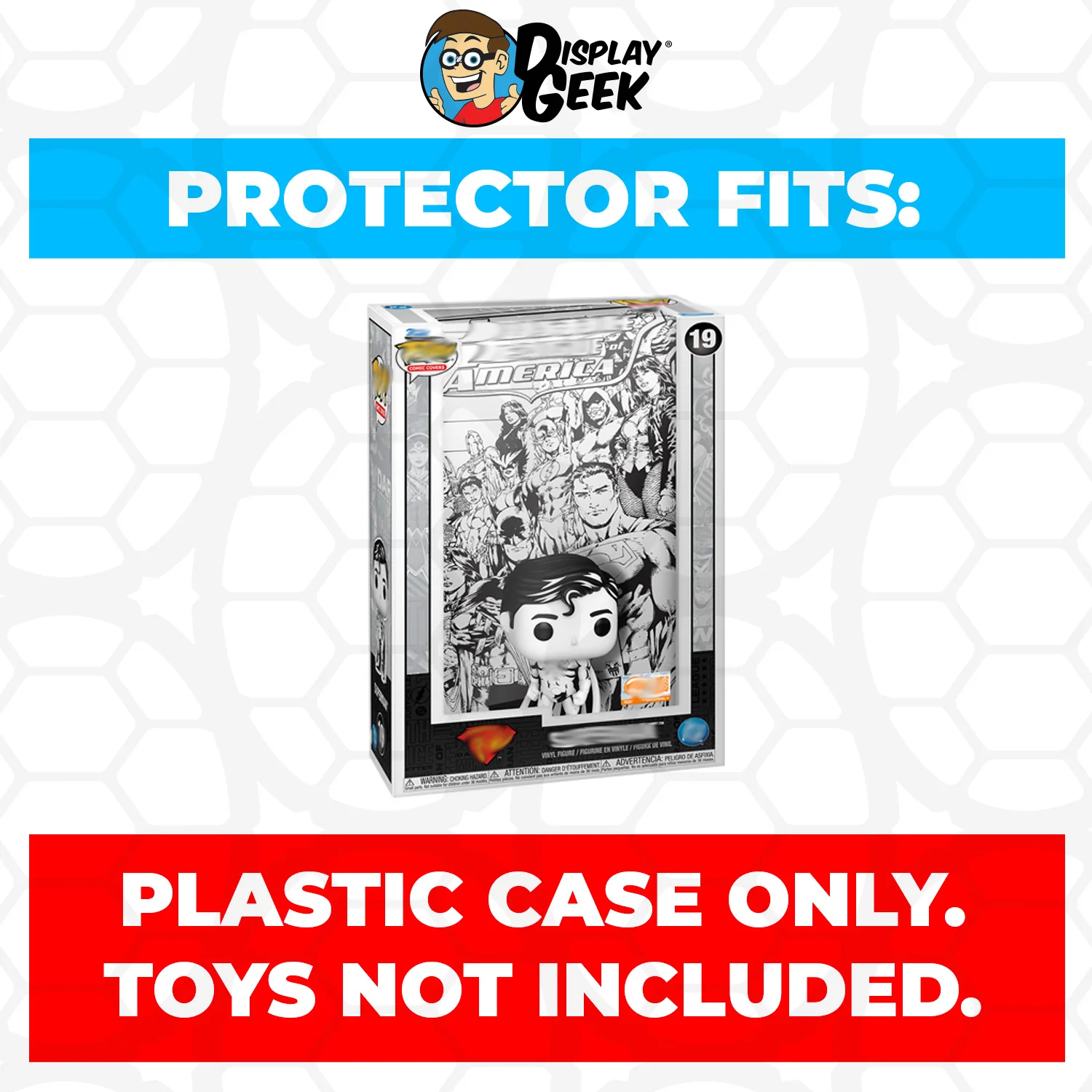 Pop Protector for Superman Justice League of America #19 Funko Pop Comic Covers - Image 2