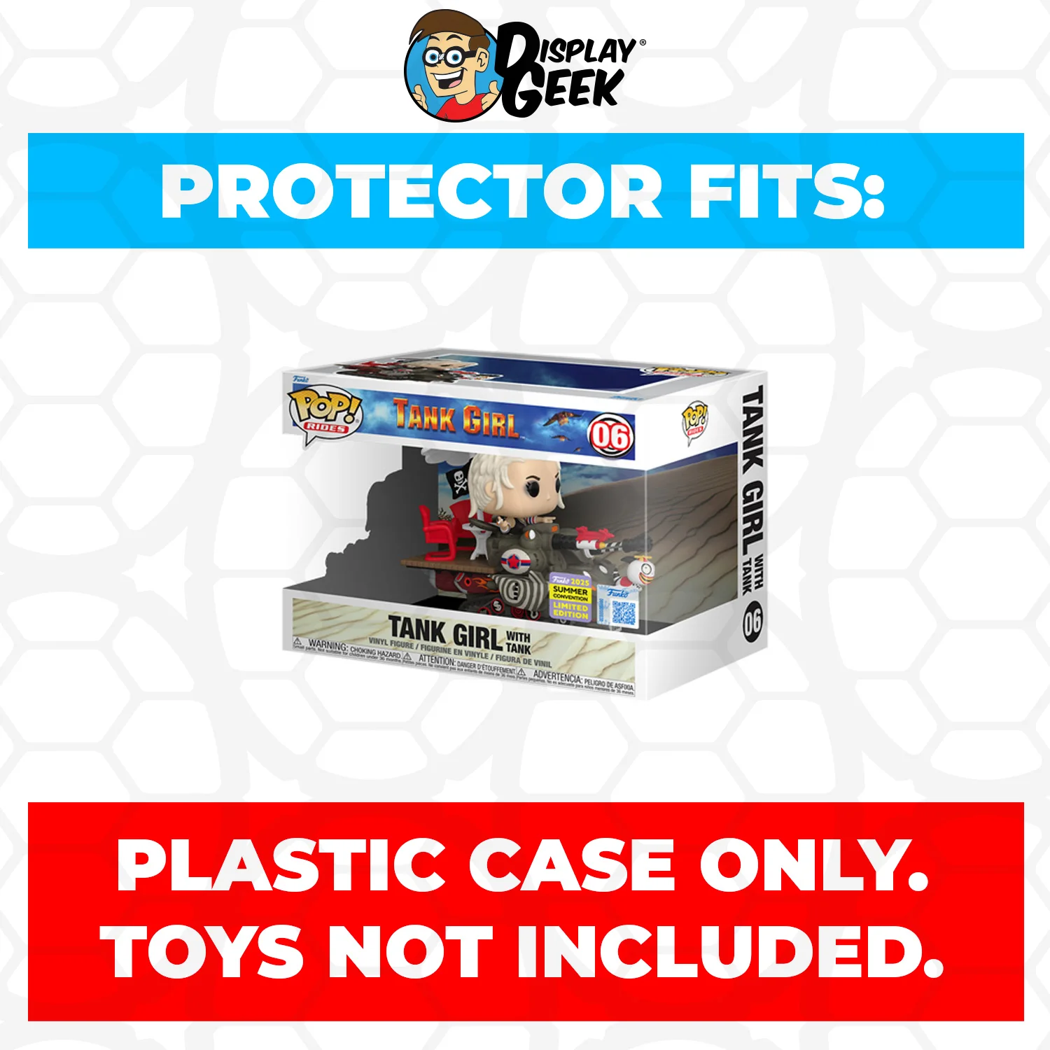 Pop Protector for Tank Girl with Tank SDCC #06 Funko Pop Rides - Image 2