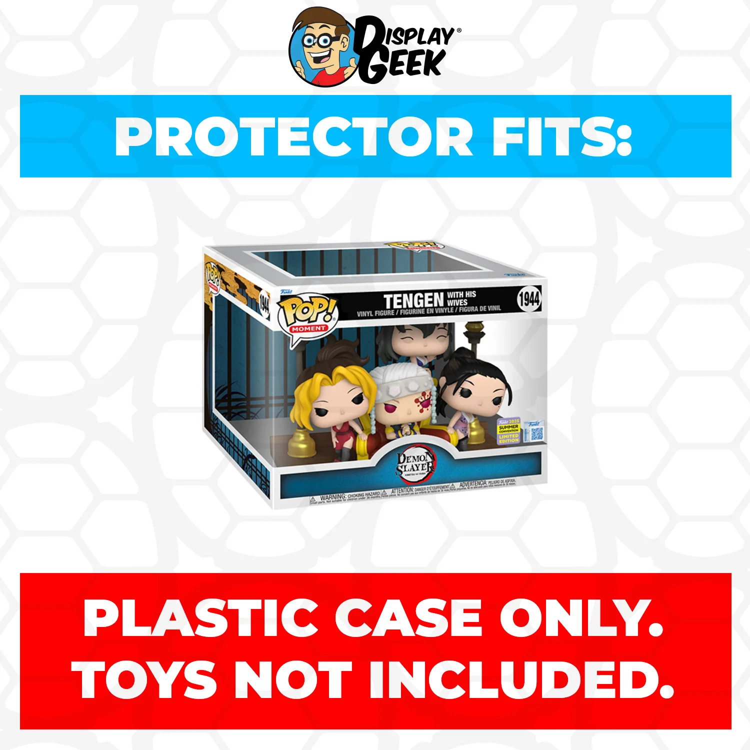 Pop Protector for Tengen with his Wives SDCC #1944 Funko Pop Moment - Image 2
