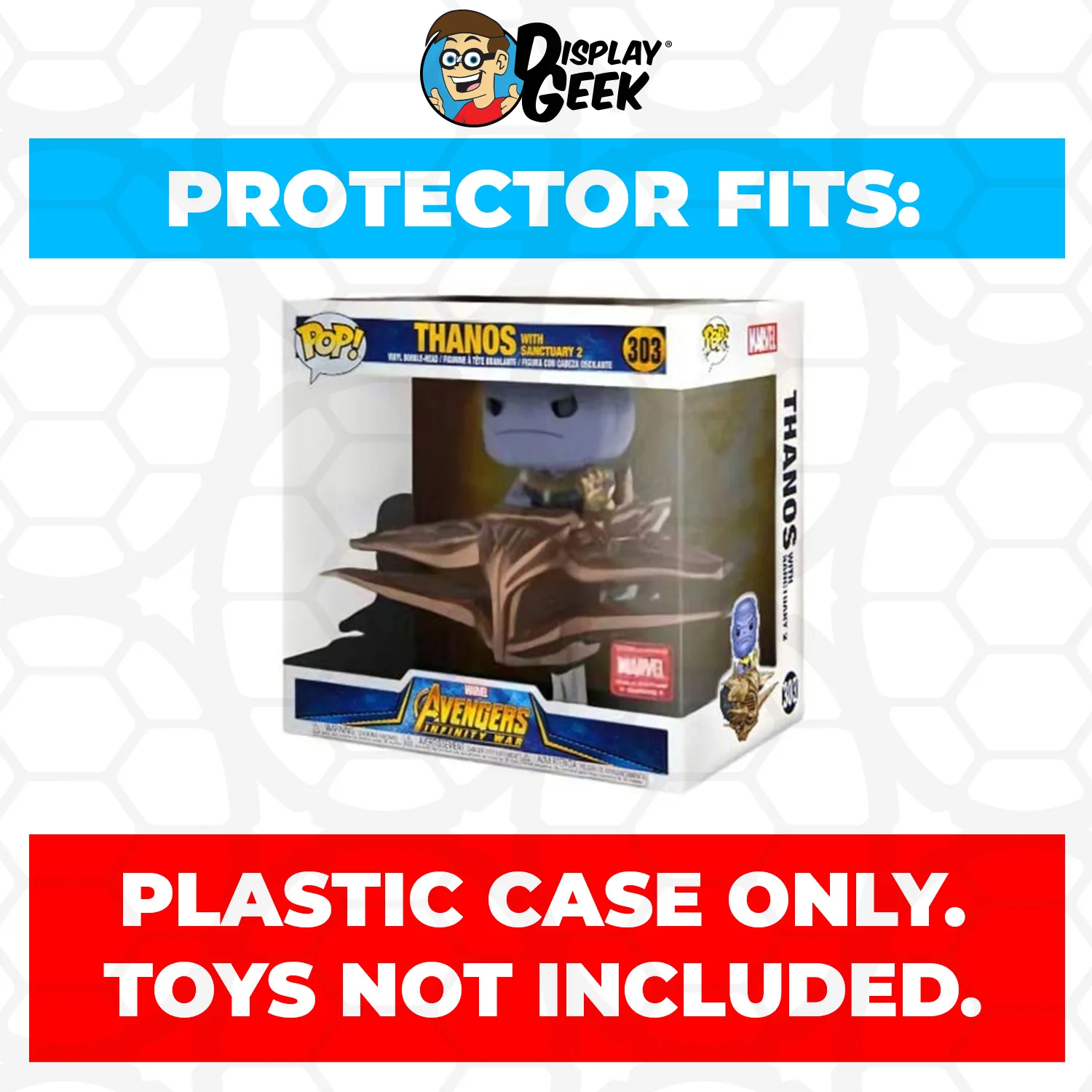 Pop Protector for Thanos With Sanctuary 2 #303 Funko Pop Rides - Image 2