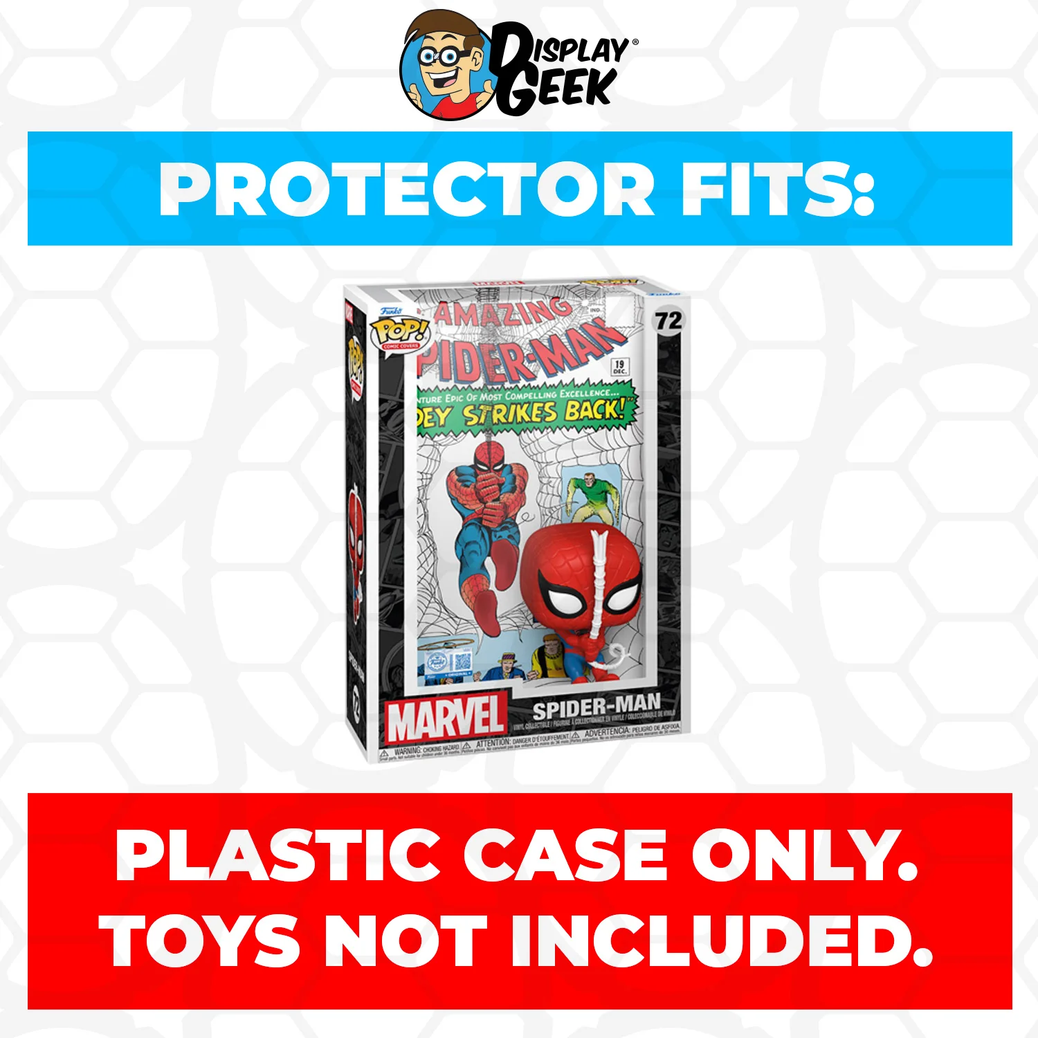 Pop Protector for The Amazing Spider-Man #72 Funko Pop Comic Covers - Image 2