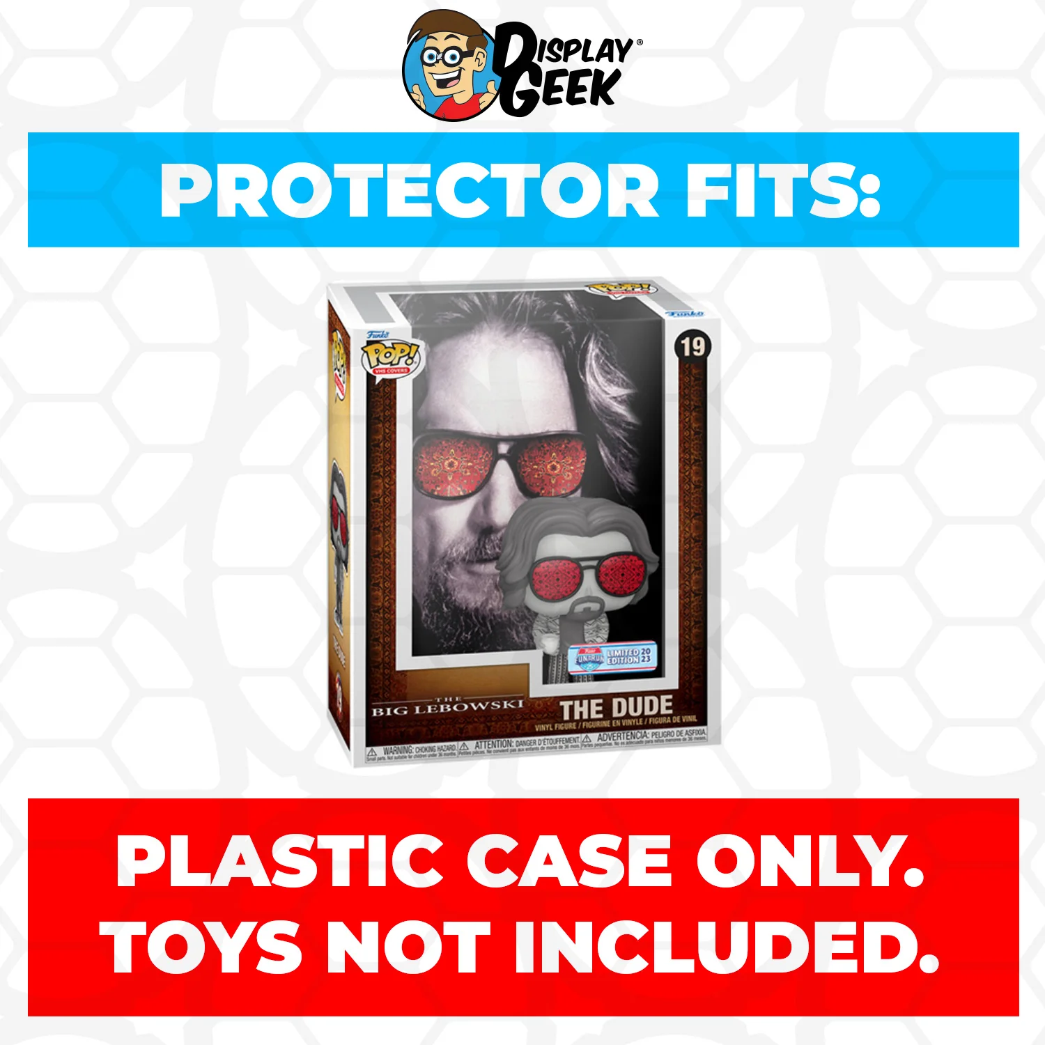 Pop Protector for The Big Lebowski The Dude #19 Funko Pop VHS Covers - Image 2