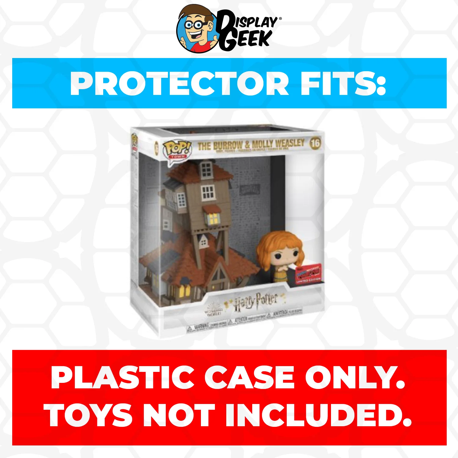 Pop Protector for The Burrow & Molly Weasley NYCC #16 Funko Pop Town - Image 2