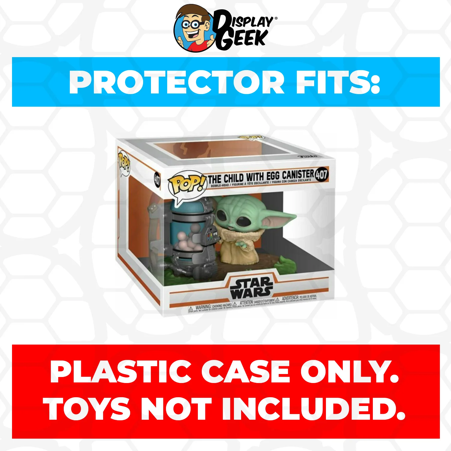 Pop Protector for The Child with Egg Canister #407 Funko Pop Deluxe - Image 2