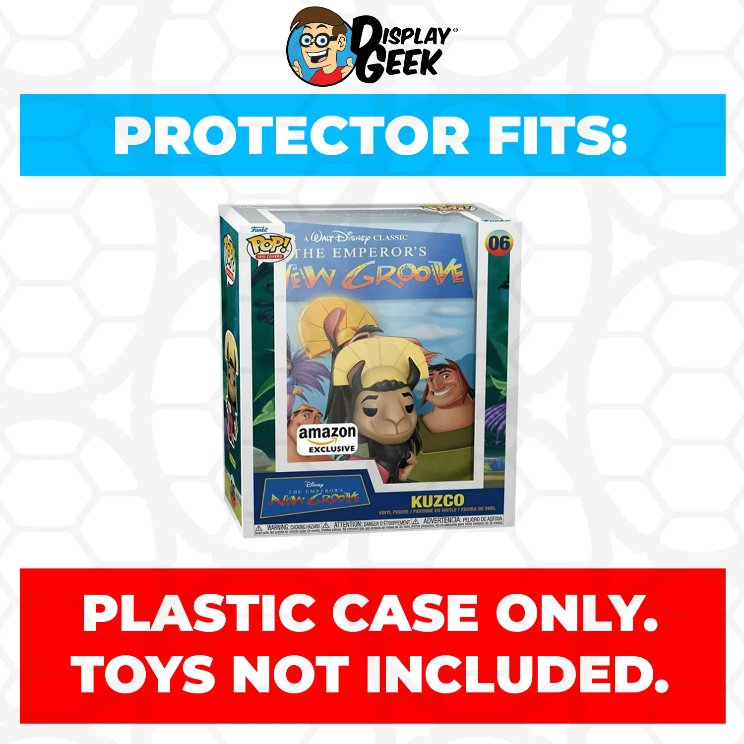 Pop Protector for The Emperor’s New Groove Kuzco #06 Funko Pop VHS Covers - Image 2
