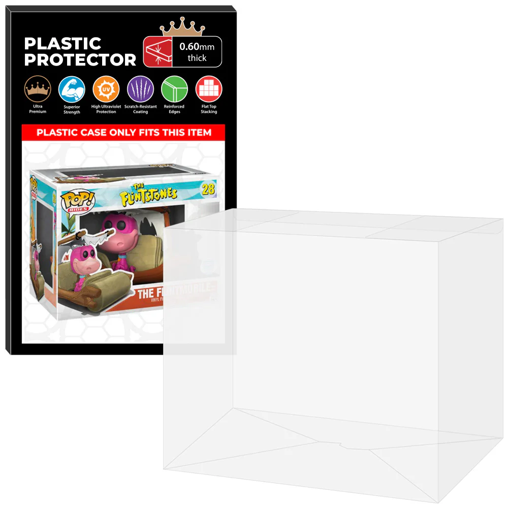 Pop Protector for The Flintmobile with Dino #28 Funko Pop Rides - Image 7