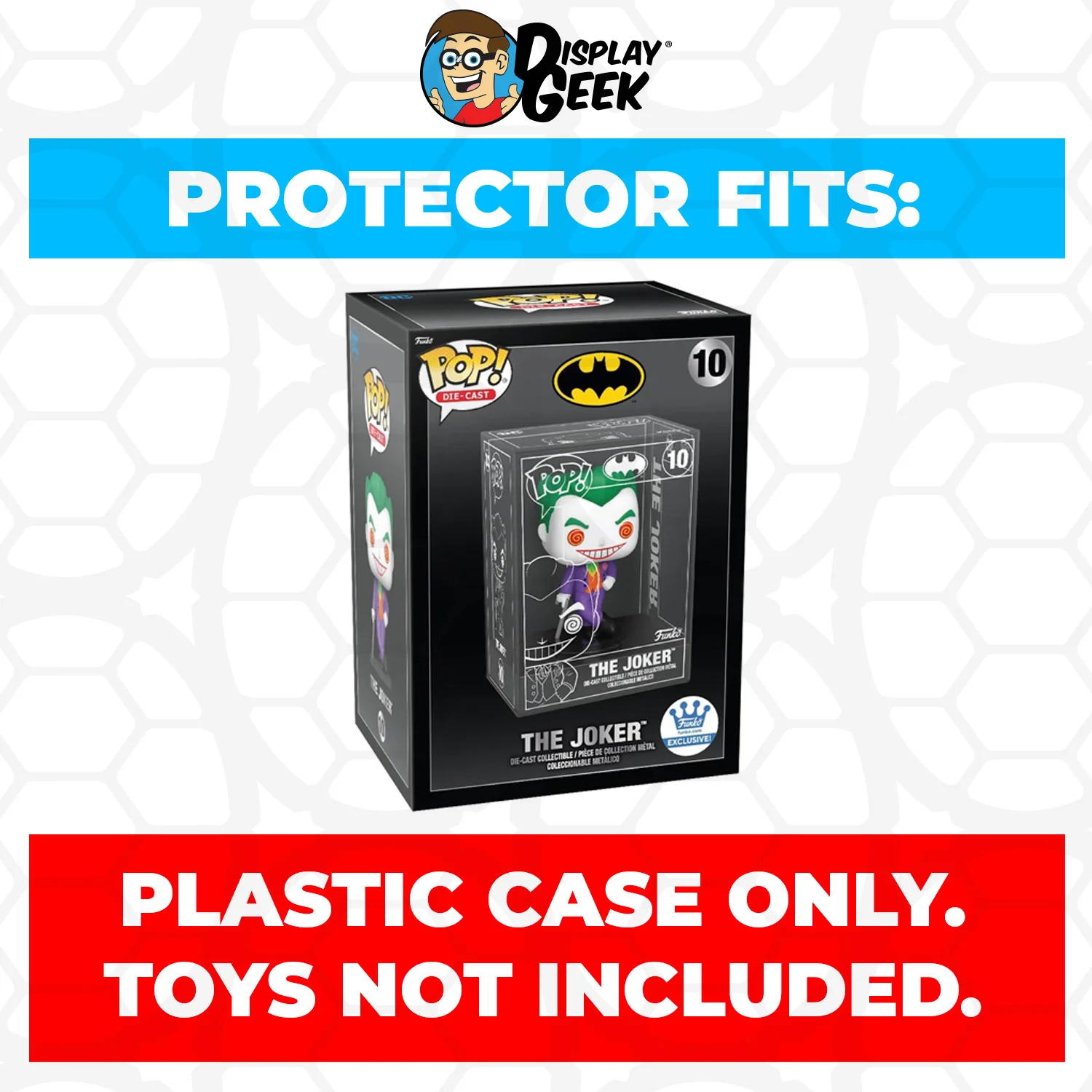 Pop Protector for The Joker #10 Funko Pop Die-Cast Outer Box - Image 2