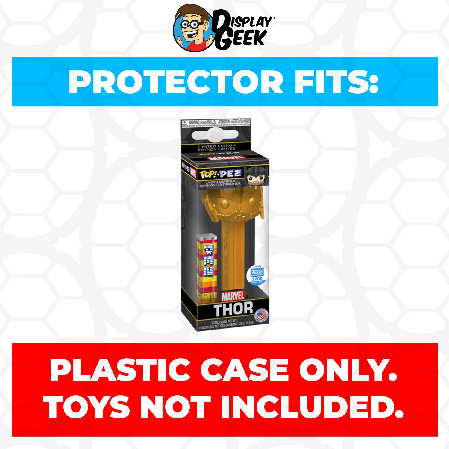 Pop Protector for Pop PEZ Thor Ragnarok Gold - Image 2