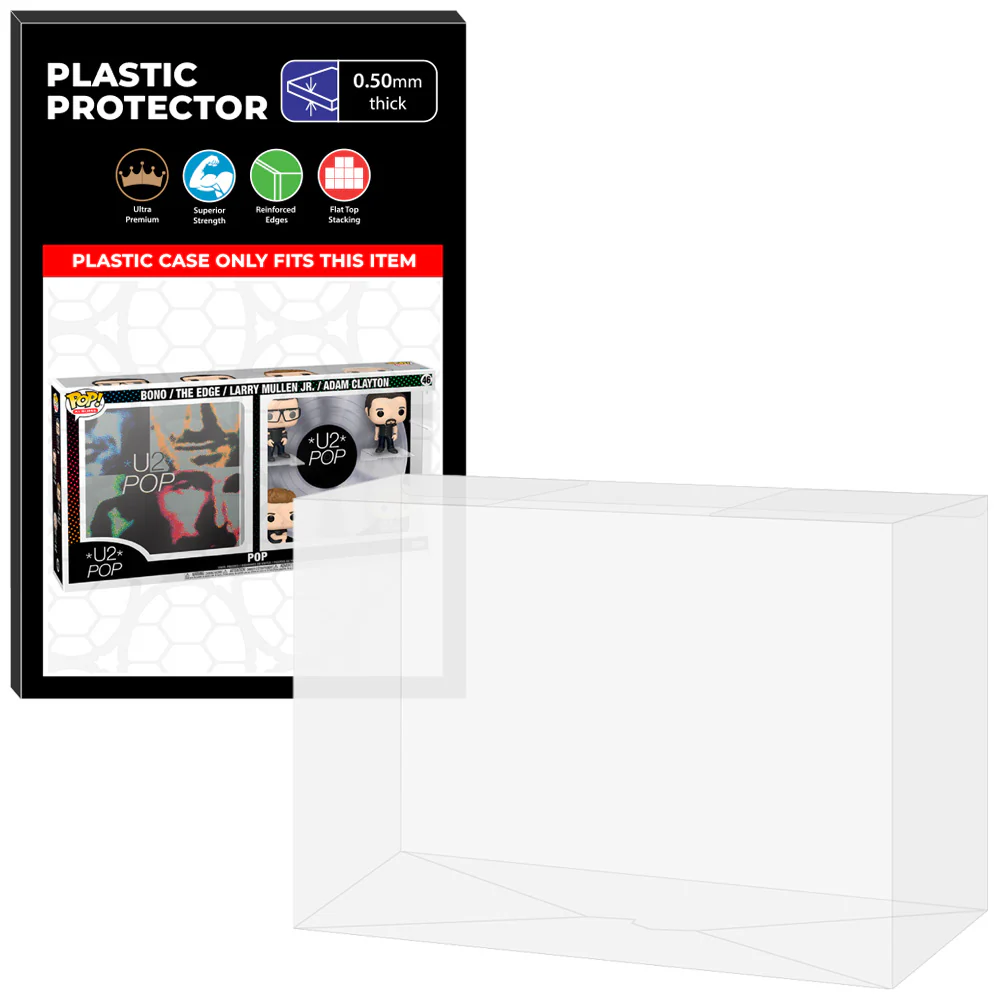 Pop Protector for U2 Pop #46 Funko Pop Albums Deluxe - Image 5