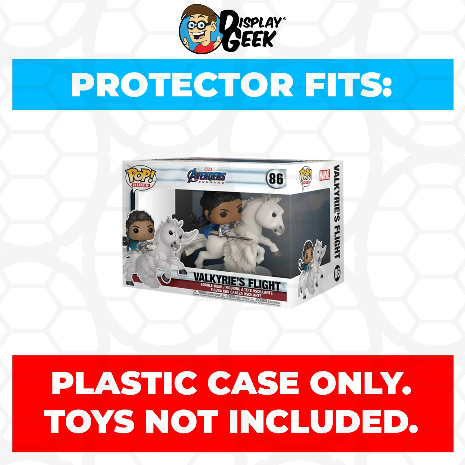 Pop Protector for Valkyrie's Ride #86 Funko Pop Rides - Image 2