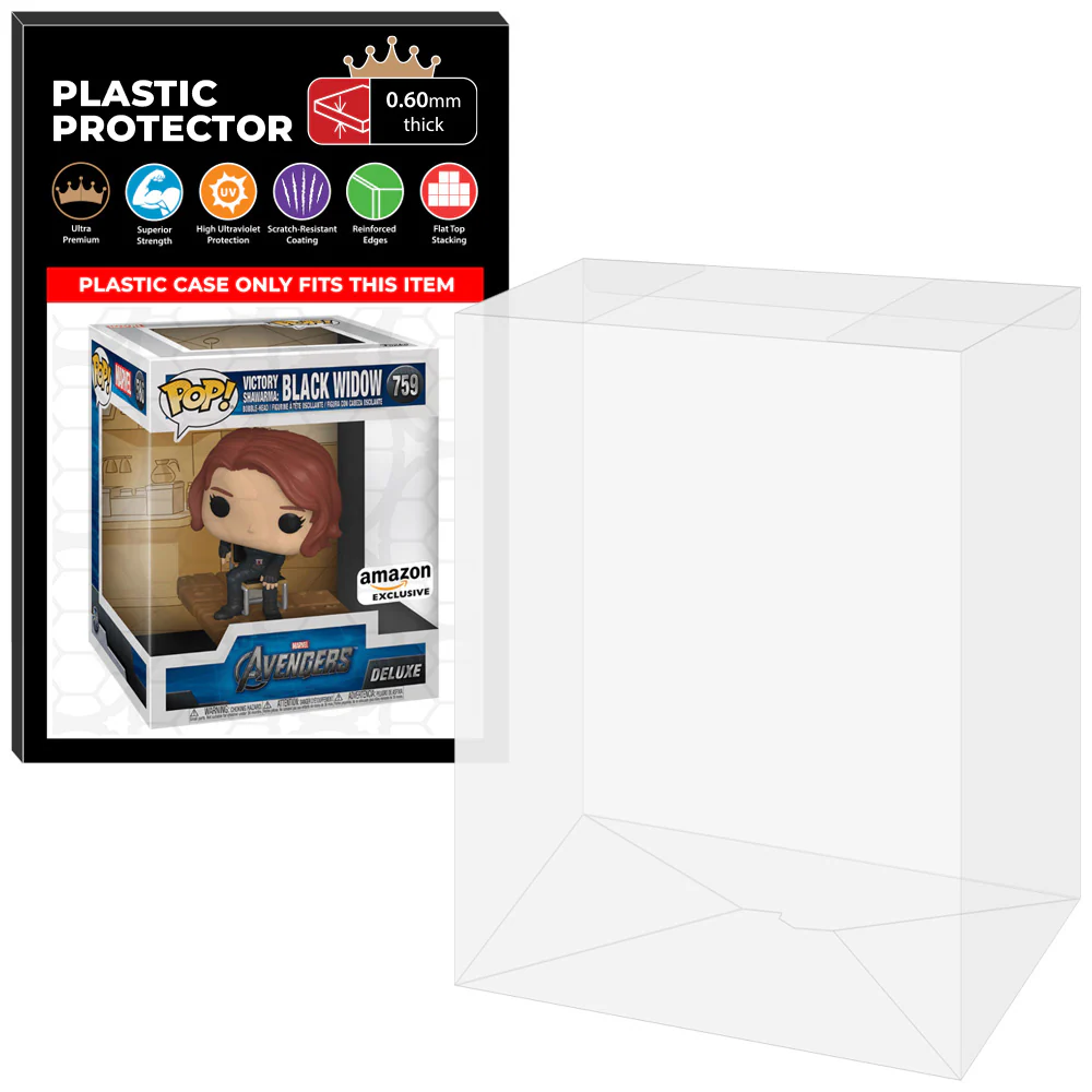 Pop Protector for Victory Shawarma Captain America #758 Funko Pop Deluxe - Image 11
