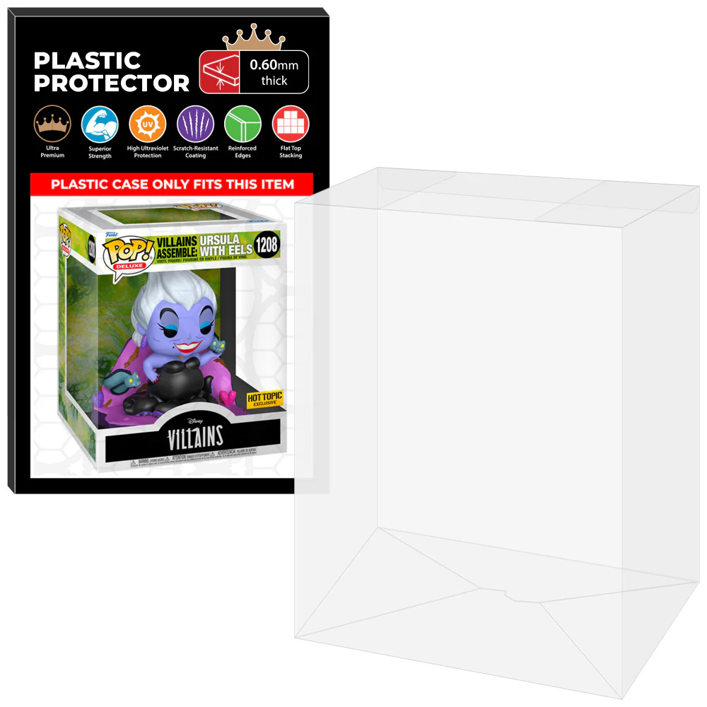 Pop Protector for Villains Assemble Hades with Pain Panic #1203 Funko Pop Deluxe - Image 8