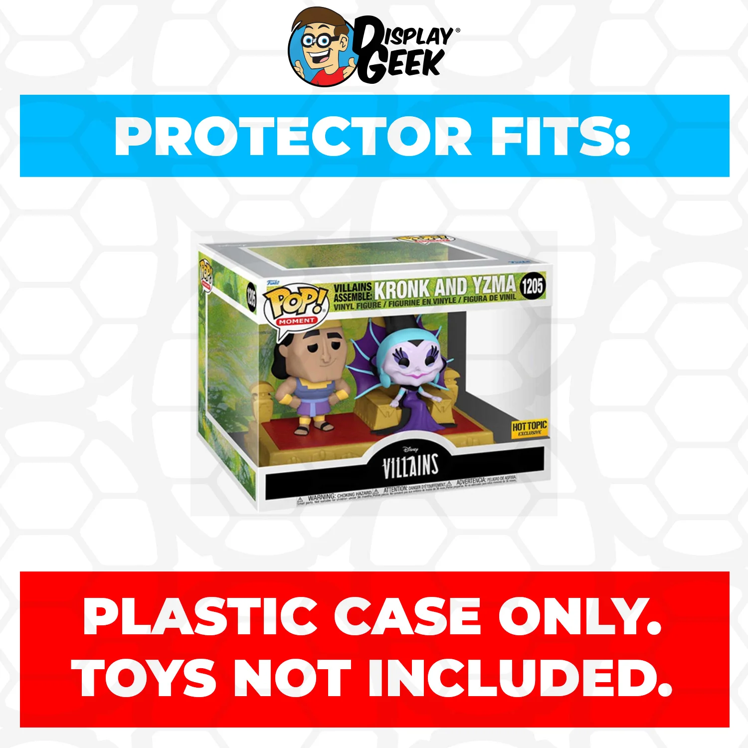 Pop Protector for Villains Assemble Kronk and Yzma #1205 Funko Pop Moment - Image 2
