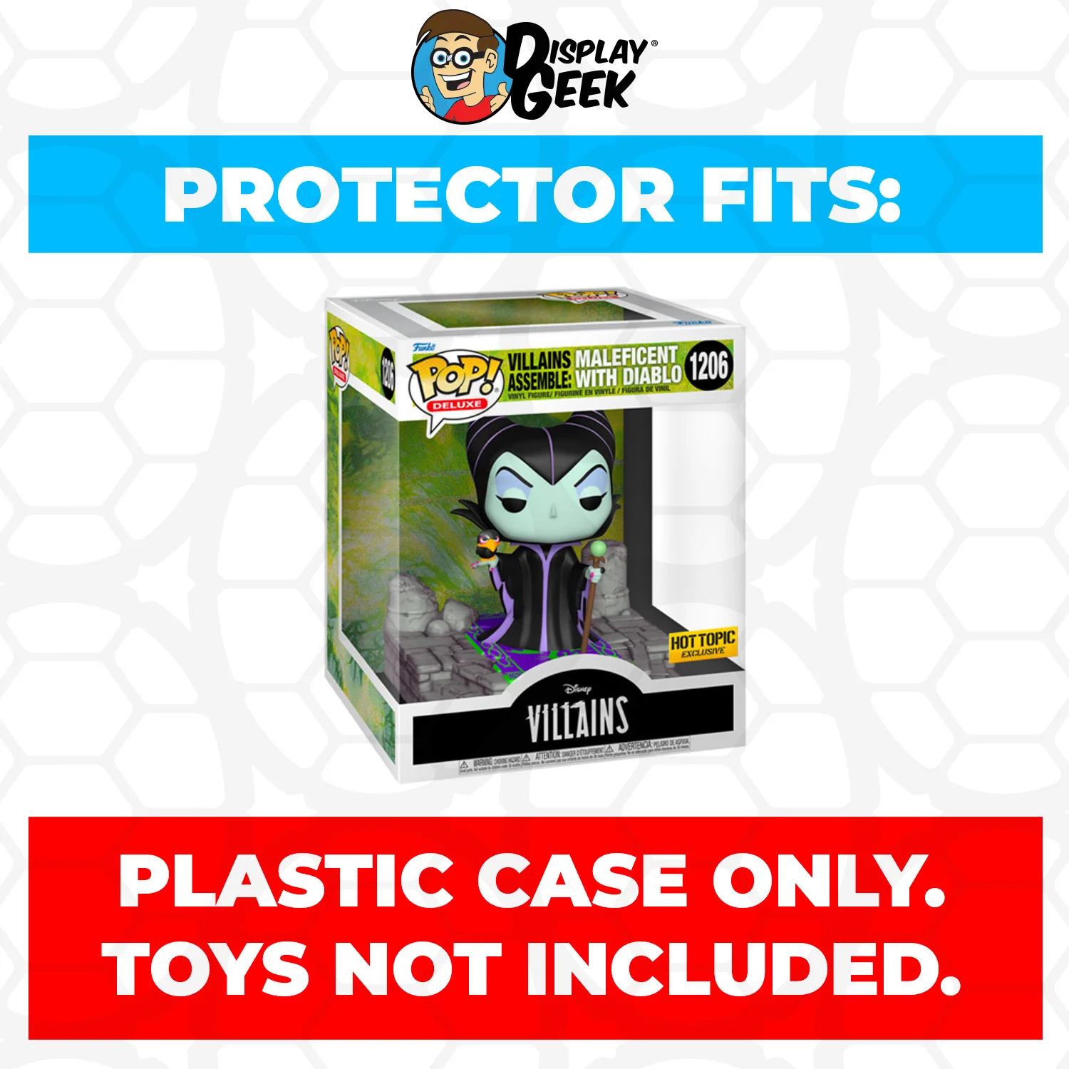 Pop Protector for Villains Assemble Maleficent with Diablo #1206 Funko Pop Deluxe - Image 2
