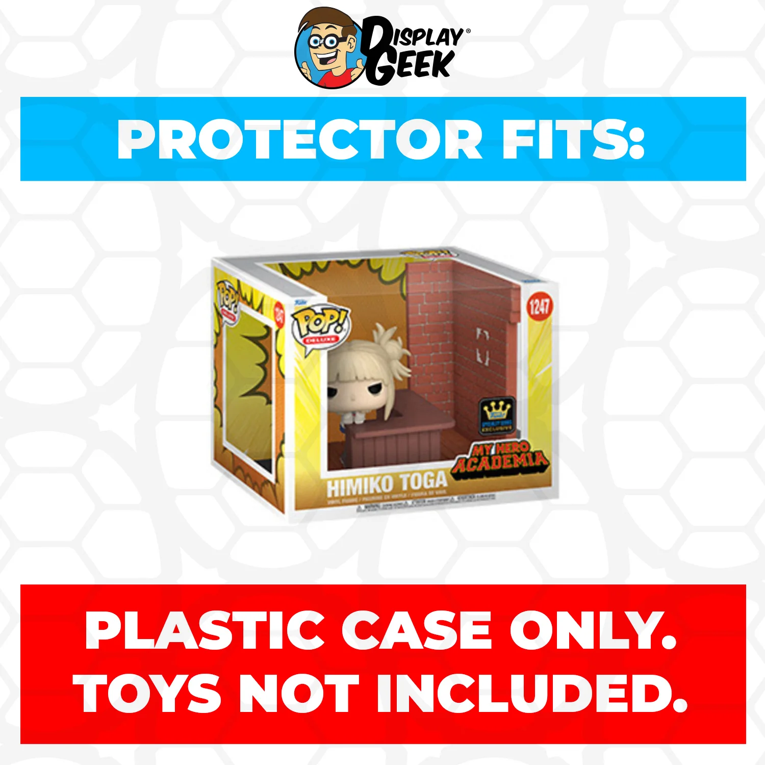 Pop Protector for Villain's Hideout Himiko Toga #1247 Funko Pop Deluxe - Image 2