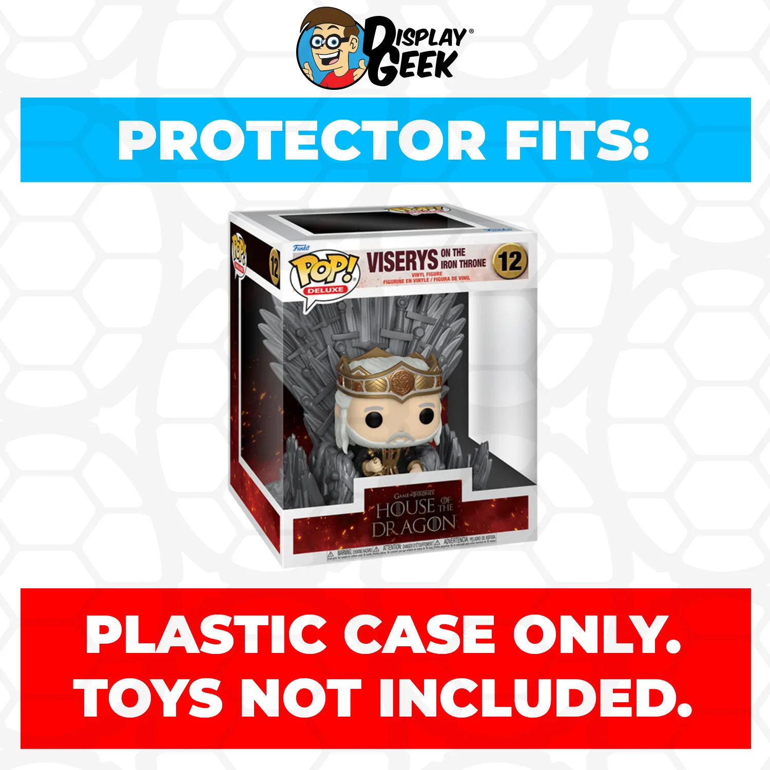 Pop Protector for Viserys on the Iron Throne #12 Funko Pop Deluxe - Image 2