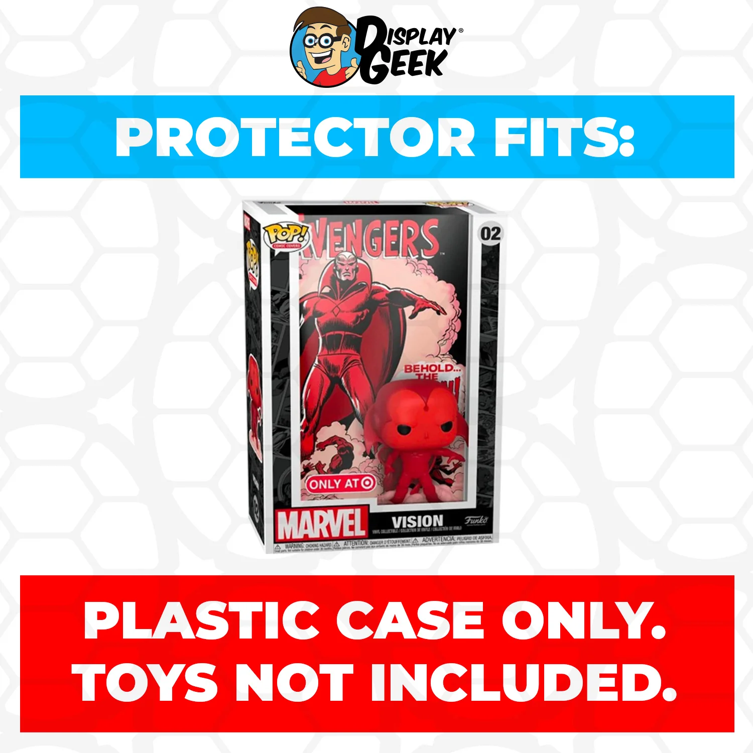 Pop Protector for Vision #02 Funko Pop Comic Covers - Image 2