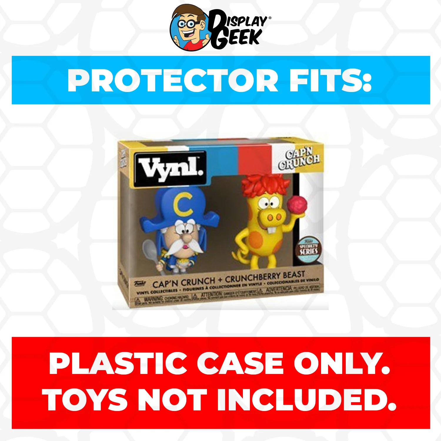 Pop Protector for Vynl 2 Pack Cap'n Crunch & Crunchberry Beast Funko - Image 2