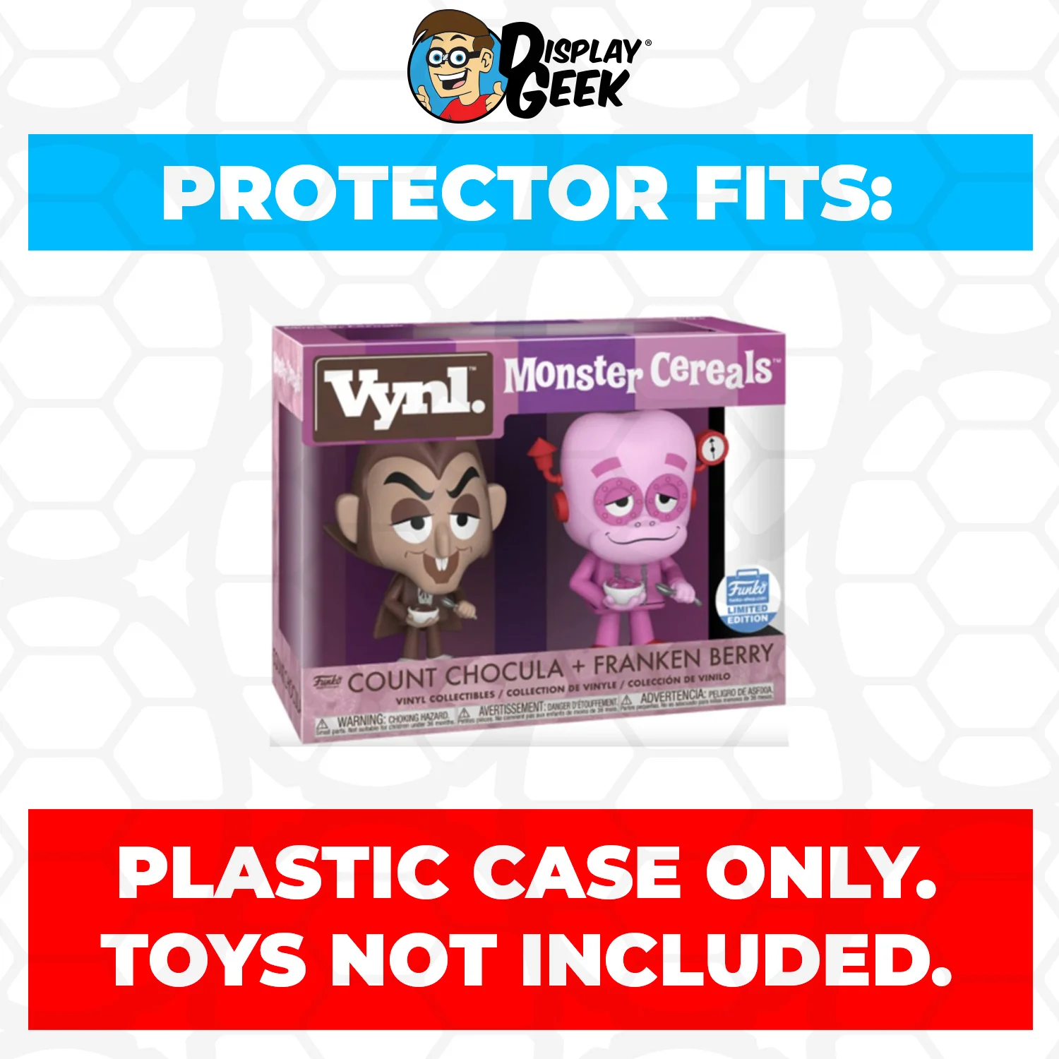 Pop Protector for Vynl 2 Pack Count Chocula & Franken Berry Funko - Image 2