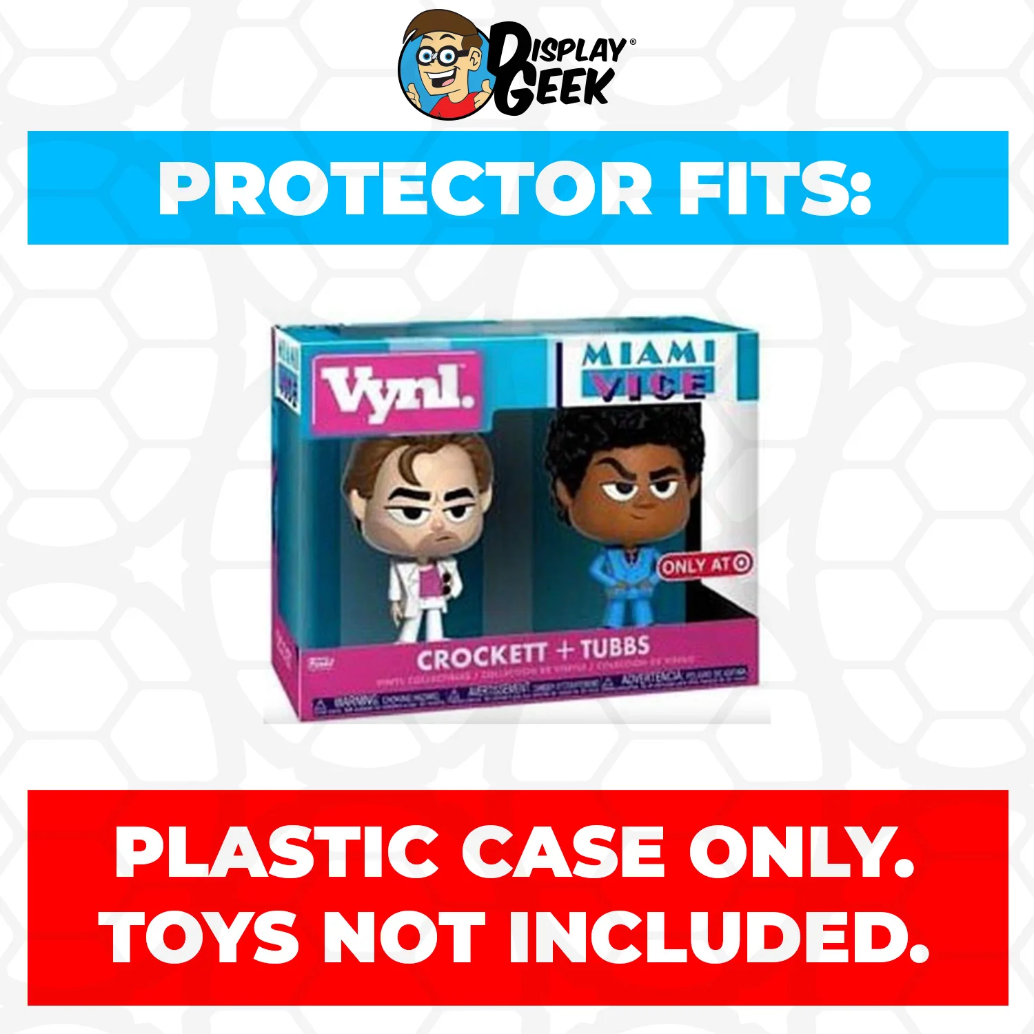 Pop Protector for Vynl 2 Pack Crockett & Tubbs Funko - Image 2