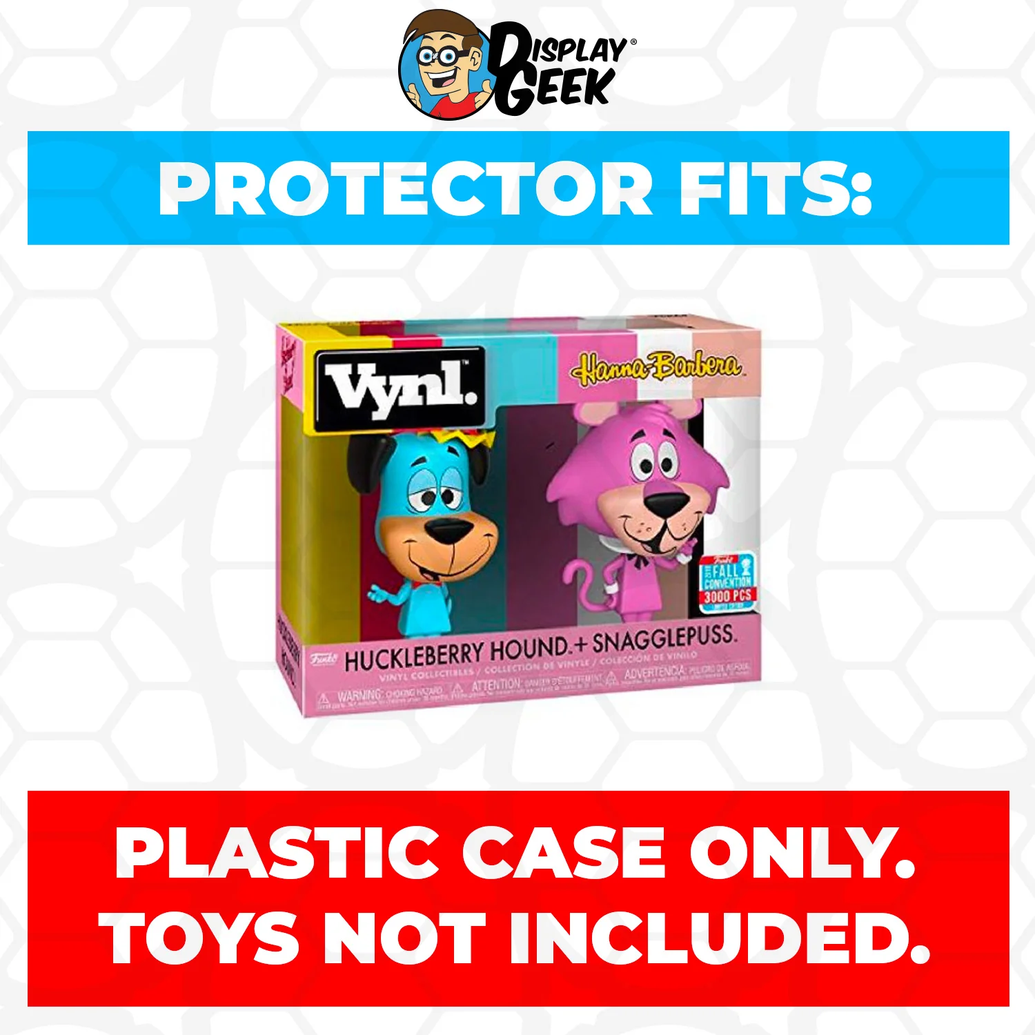 Pop Protector for Vynl 2 Pack Huckleberry Hound & Snagglepuss NYCC Funko - Image 2