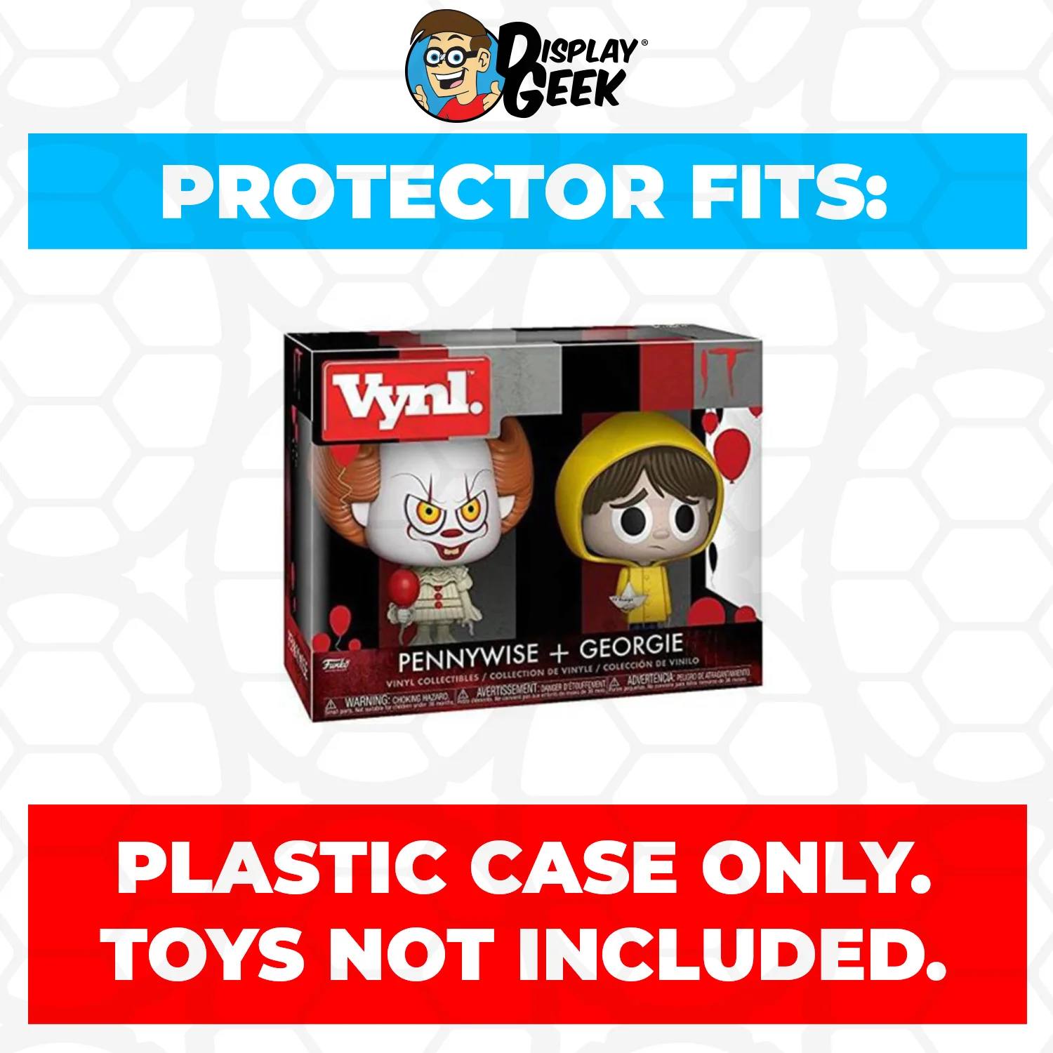 Pop Protector for Vynl 2 Pack Pennywise & Georgie Funko - Image 2
