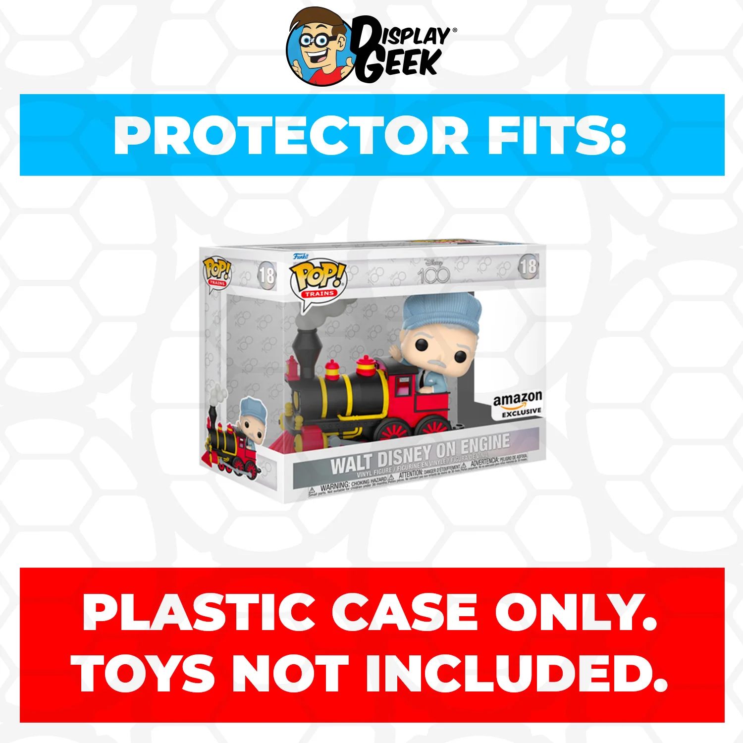 Pop Protector for Walt Disney on Engine #18 Funko Pop Trains - Image 2