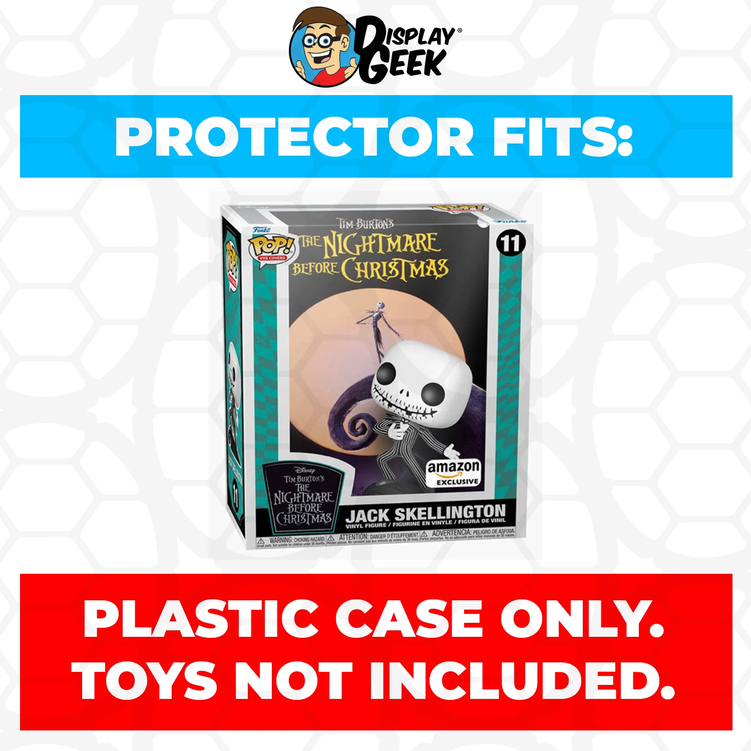 Pop Protector for The Nightmare Before Christmas #11 Funko Pop VHS Covers - Image 2