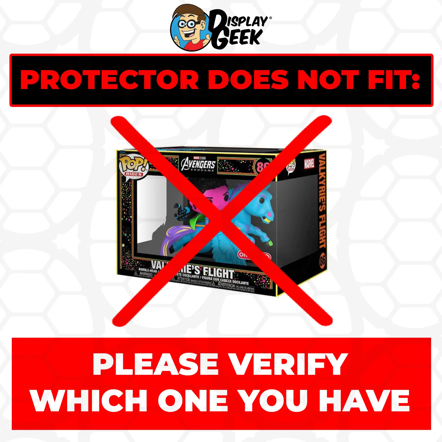 **REPLACED WITH 0.60MM** POP RIDES (LARGE) Pop Protectors for Funko (0.50mm thick, UV & Scratch Resistant) 7.25h x 9.25w x 7d - Image 9
