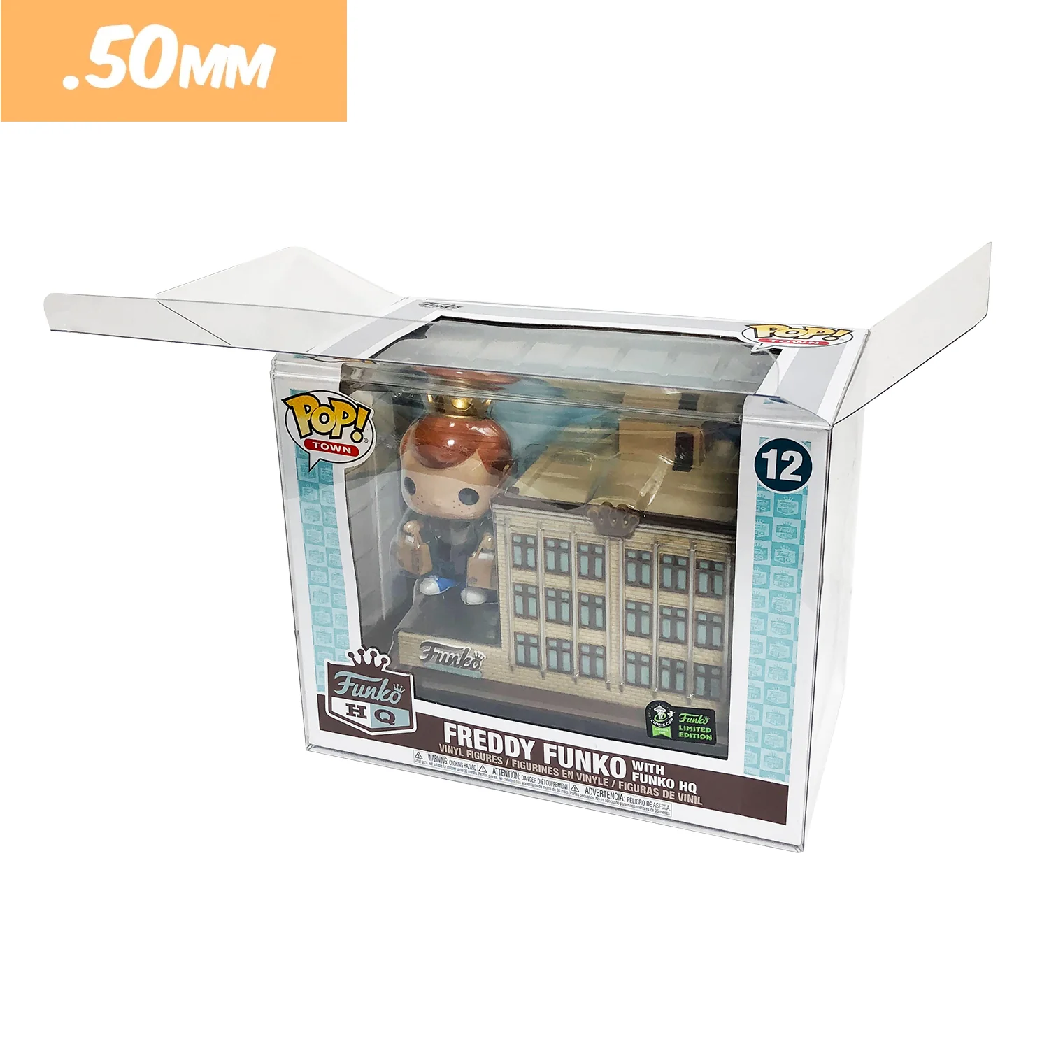 POP TOWN Pop Protectors for Funko (0.50mm thick) 8h x 10w x 6d - Image 5