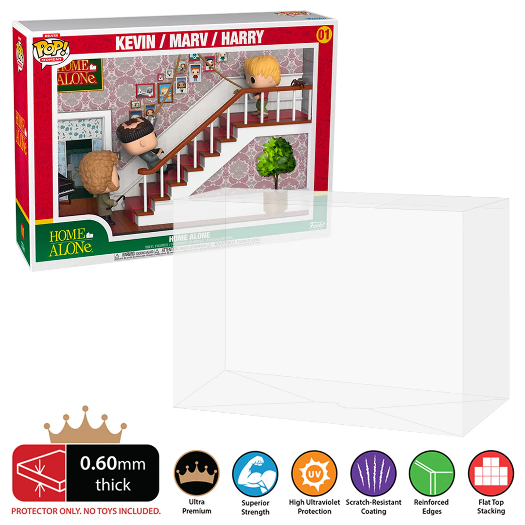 **PRE-ORDER NO ETA YET** POP MOMENT DELUXE Pop Protectors for Funko (0.60mm thick, UV & Scratch Resistant) 13.25h x 18.25w x 5d - Image 13