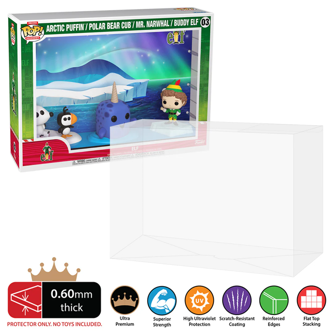 **PRE-ORDER NO ETA YET** POP MOMENT DELUXE Pop Protectors for Funko (0.60mm thick, UV & Scratch Resistant) 13.25h x 18.25w x 5d - Image 14