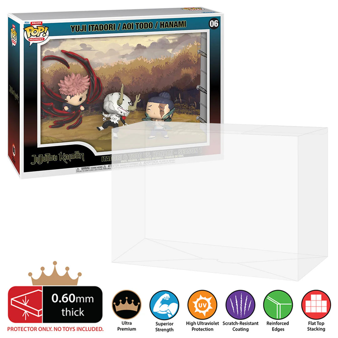 **PRE-ORDER NO ETA YET** POP MOMENT DELUXE Pop Protectors for Funko (0.60mm thick, UV & Scratch Resistant) 13.25h x 18.25w x 5d - Image 7