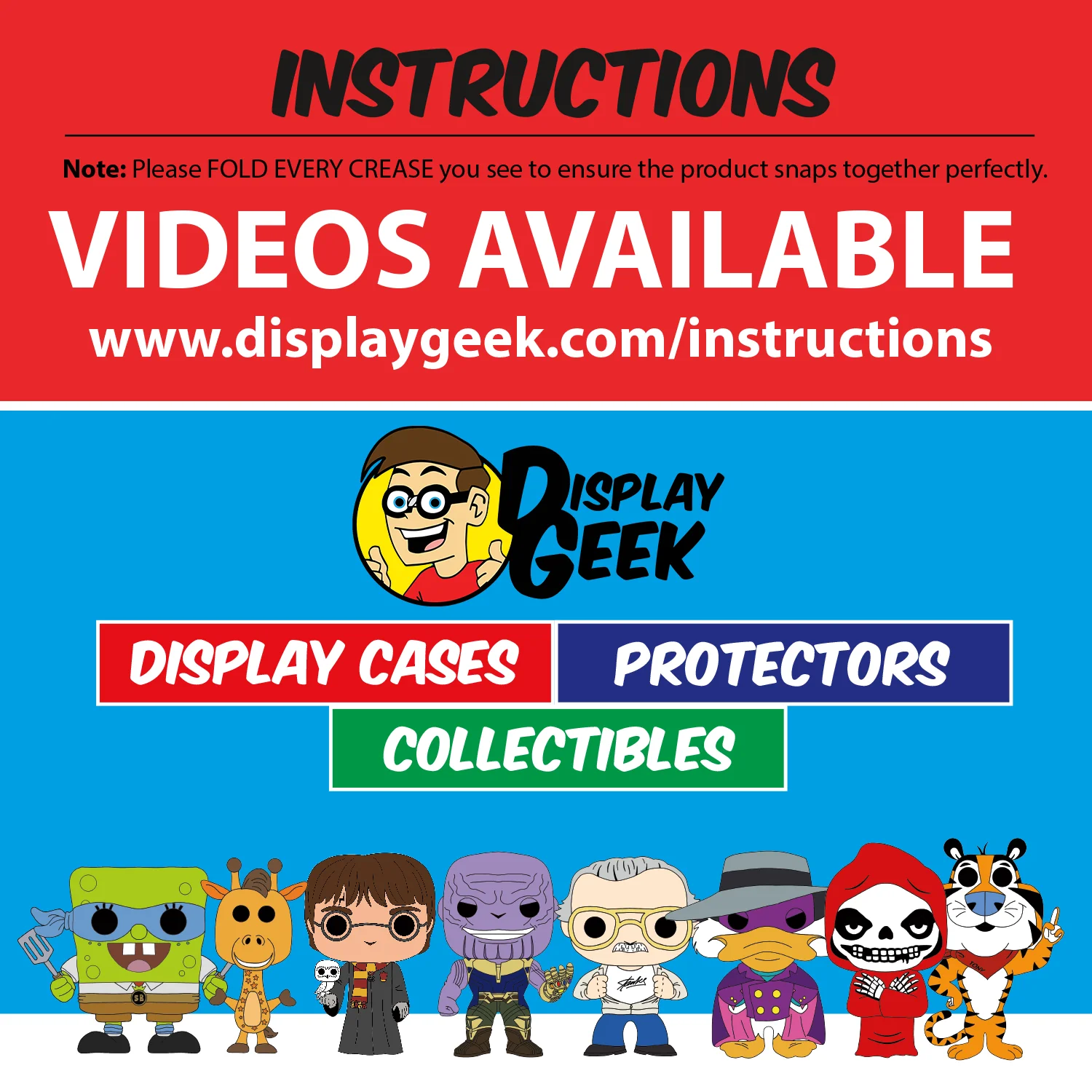 **DISCONTINUED** GAME OF THRONES - Display Case for Funko Pops with 3 Backdrop Inserts, Corrugated Cardboard - Image 4